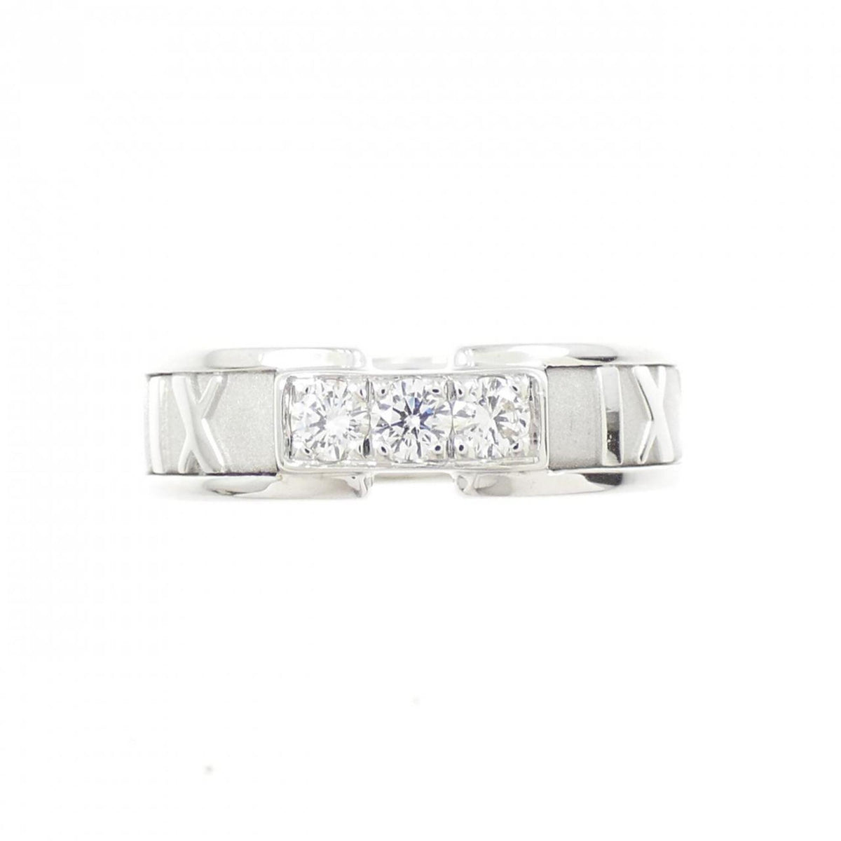 Tiffany White Gold (18K) Band Ring (Pre-Owned)
