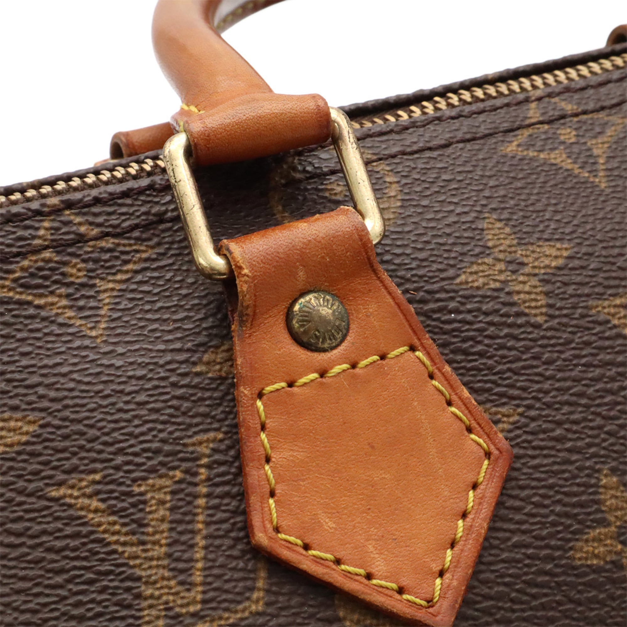 Louis Vuitton Brown Monogram Canvas Pvc Coated Canvas Boston Bag Handbag (Pre-Owned)