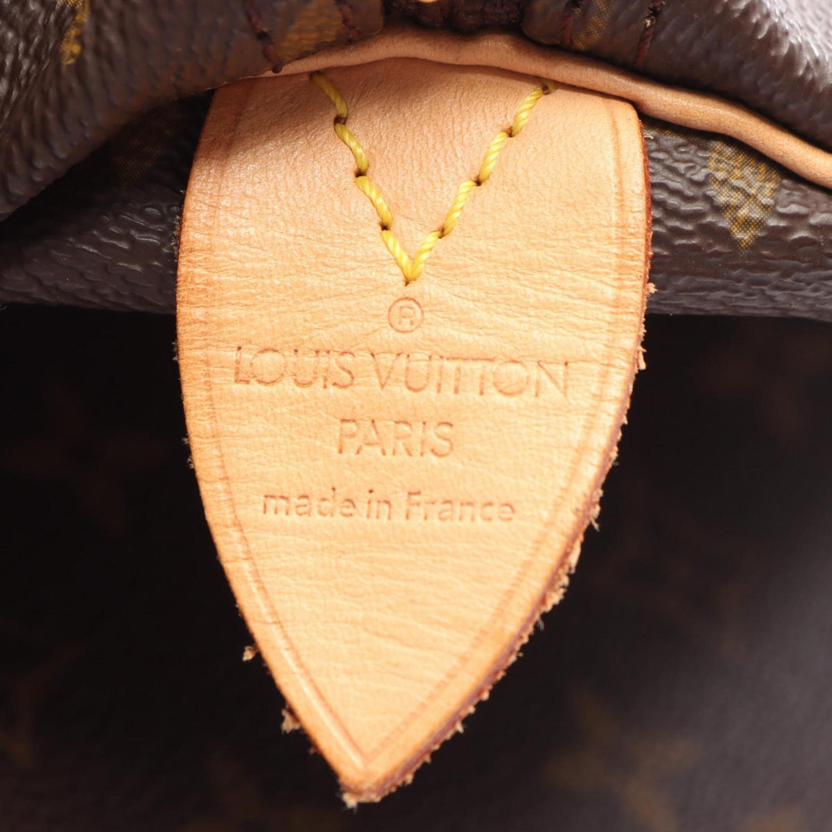 Louis Vuitton Brown Monogram Leather Boston Bag Handbag (Pre-Owned)
