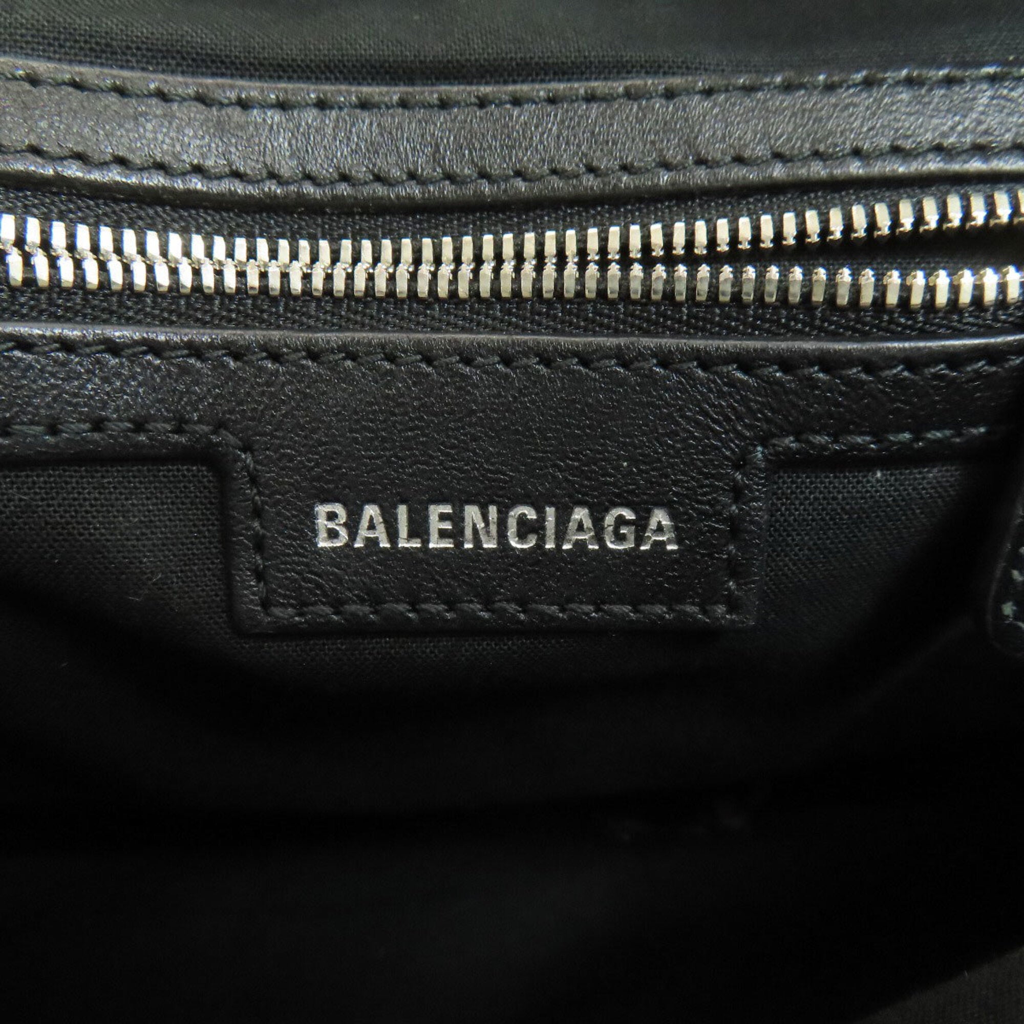 Balenciaga Light Blue Denim Handbag Pouch (Pre-Owned)