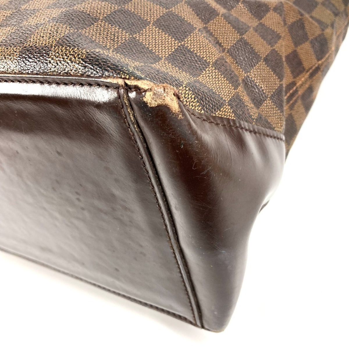 Louis Vuitton Damier Brown Ebene Damier Canvas Shoulder Bag Tote Bag (Pre-Owned)