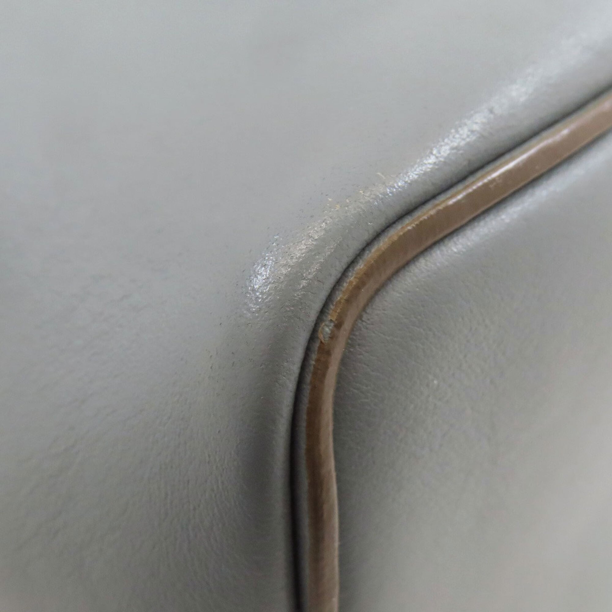Celine Gray Leather Handbag (Pre-Owned)