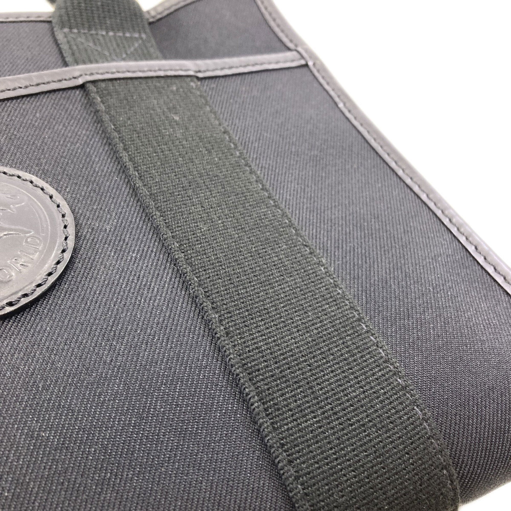 Hunting World Black Canvas Handbag (Pre-Owned)