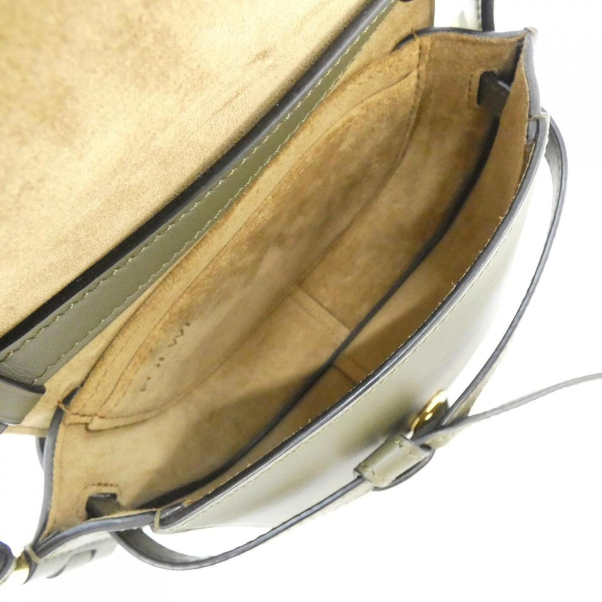 Loewe Green Leather Shoulder Bag (Pre-Owned)