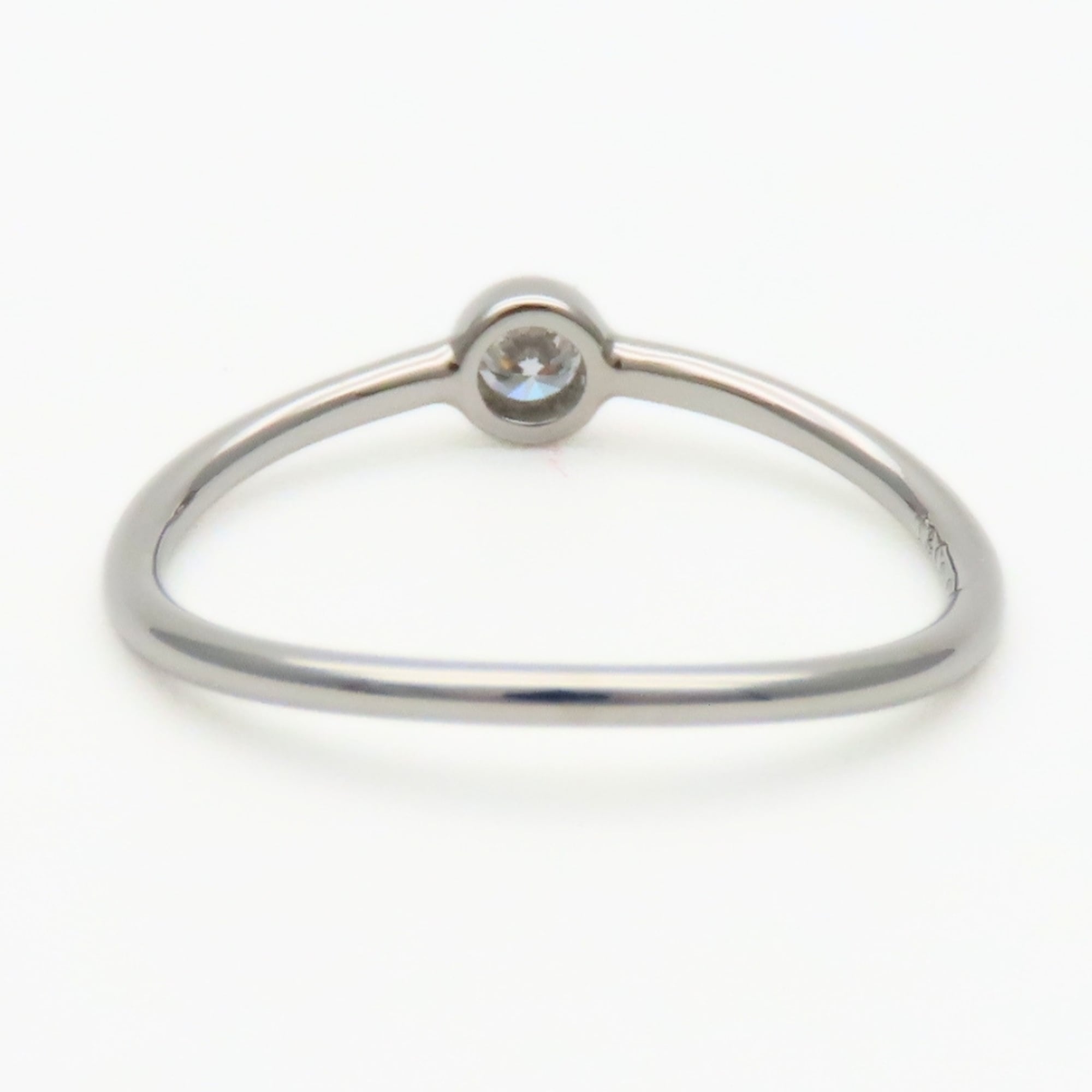 Tiffany Platinum Platinum 950 Band Ring (Pre-Owned)