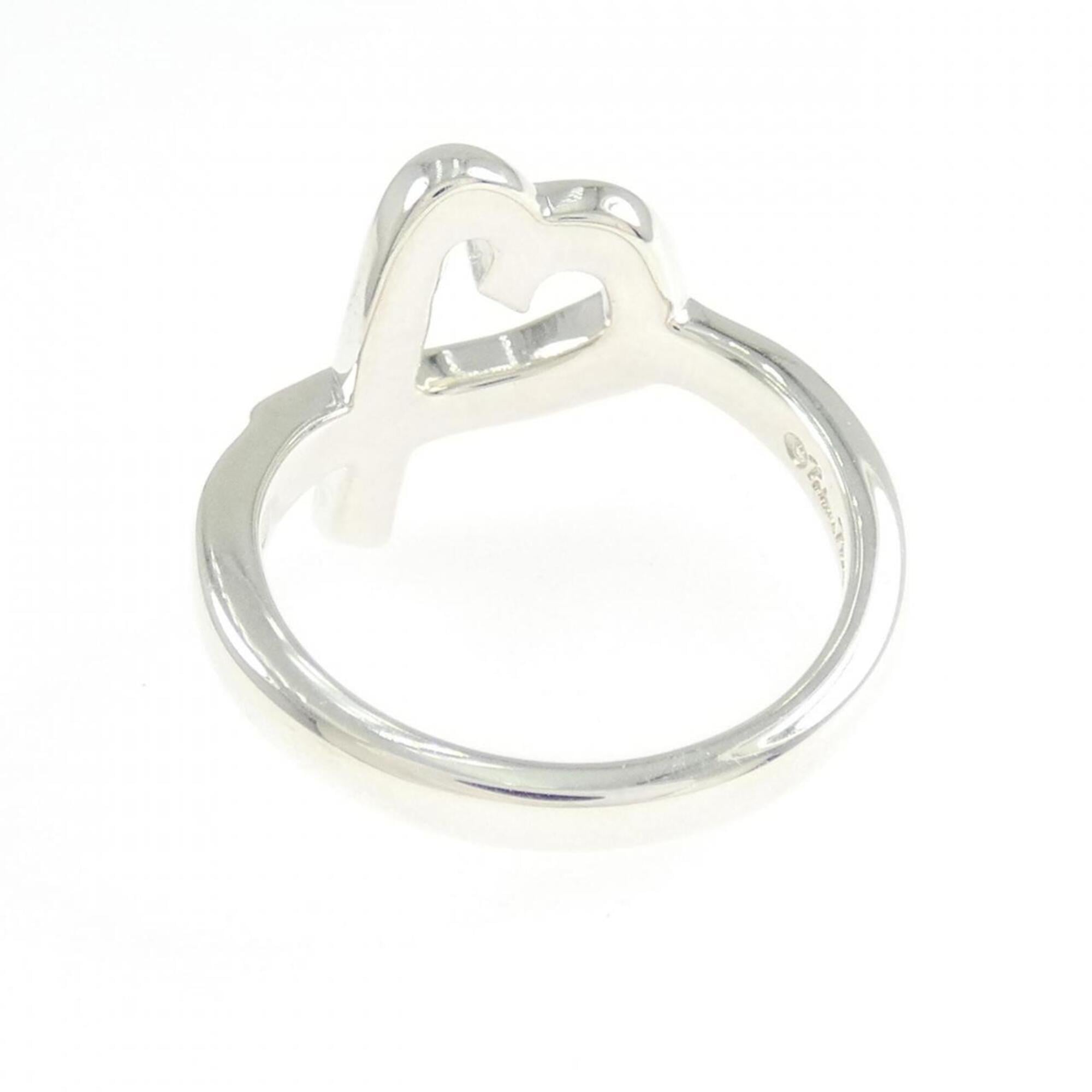 Tiffany Silver Silver 925 Band Ring (Pre-Owned)