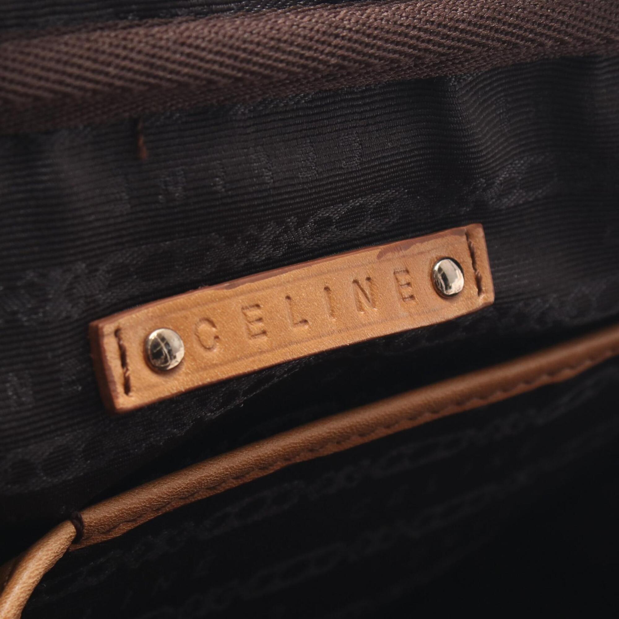 Celine Boogie Brown Leather Handbag (Pre-Owned)