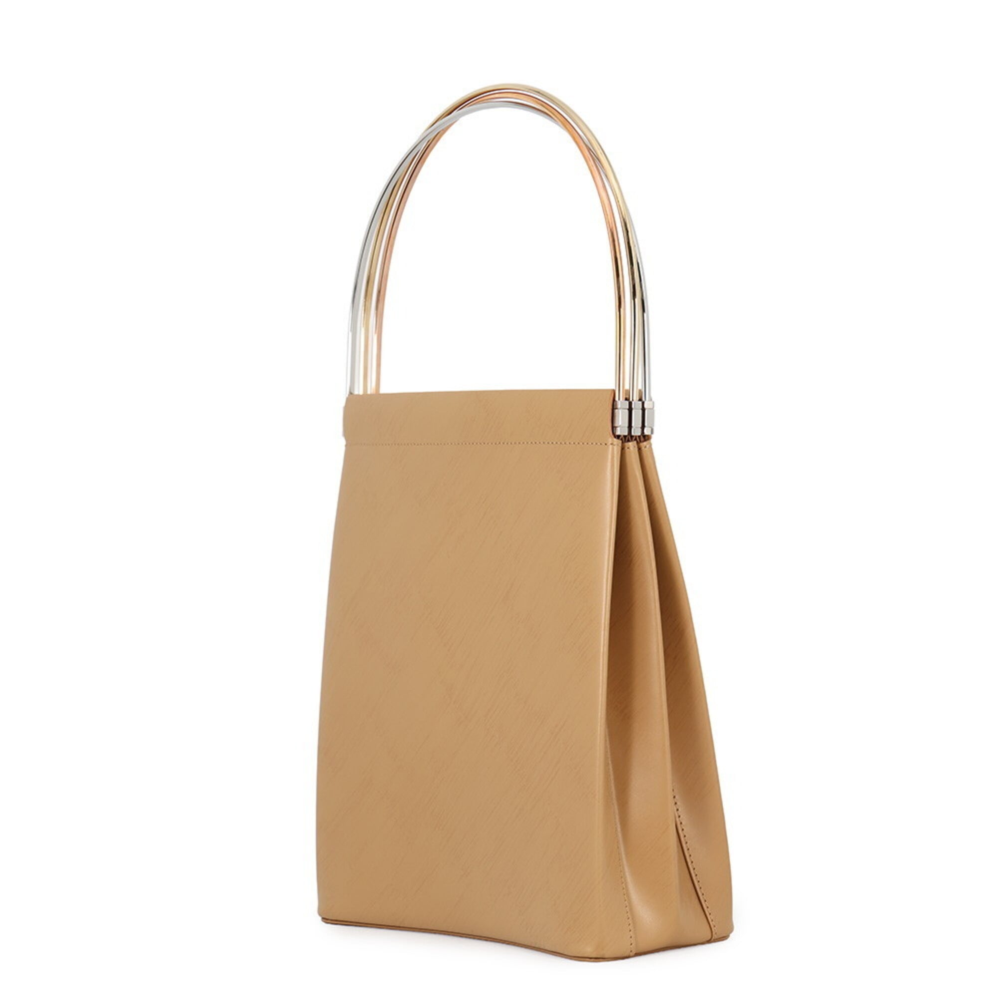 Cartier Beige Leather Handbag (Pre-Owned)