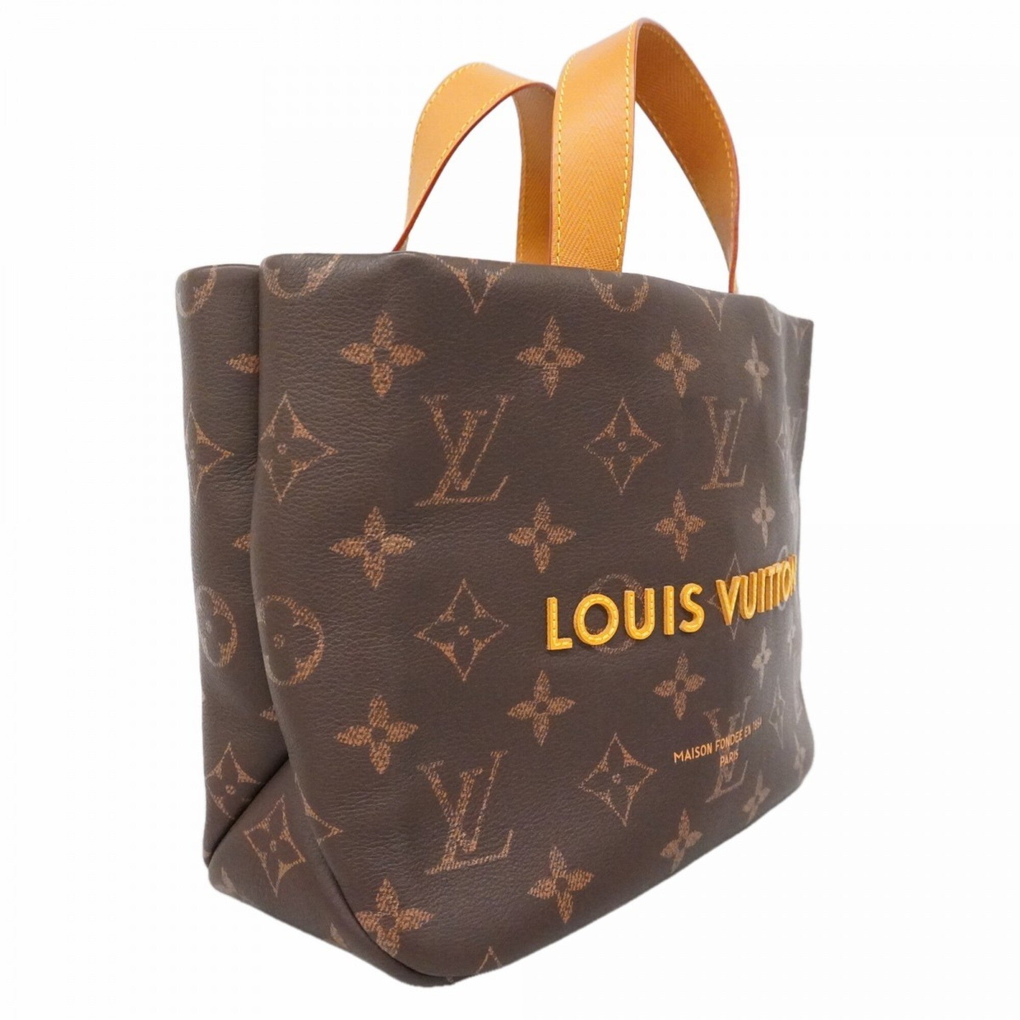 Louis Vuitton Brown Handbag (Pre-Owned)