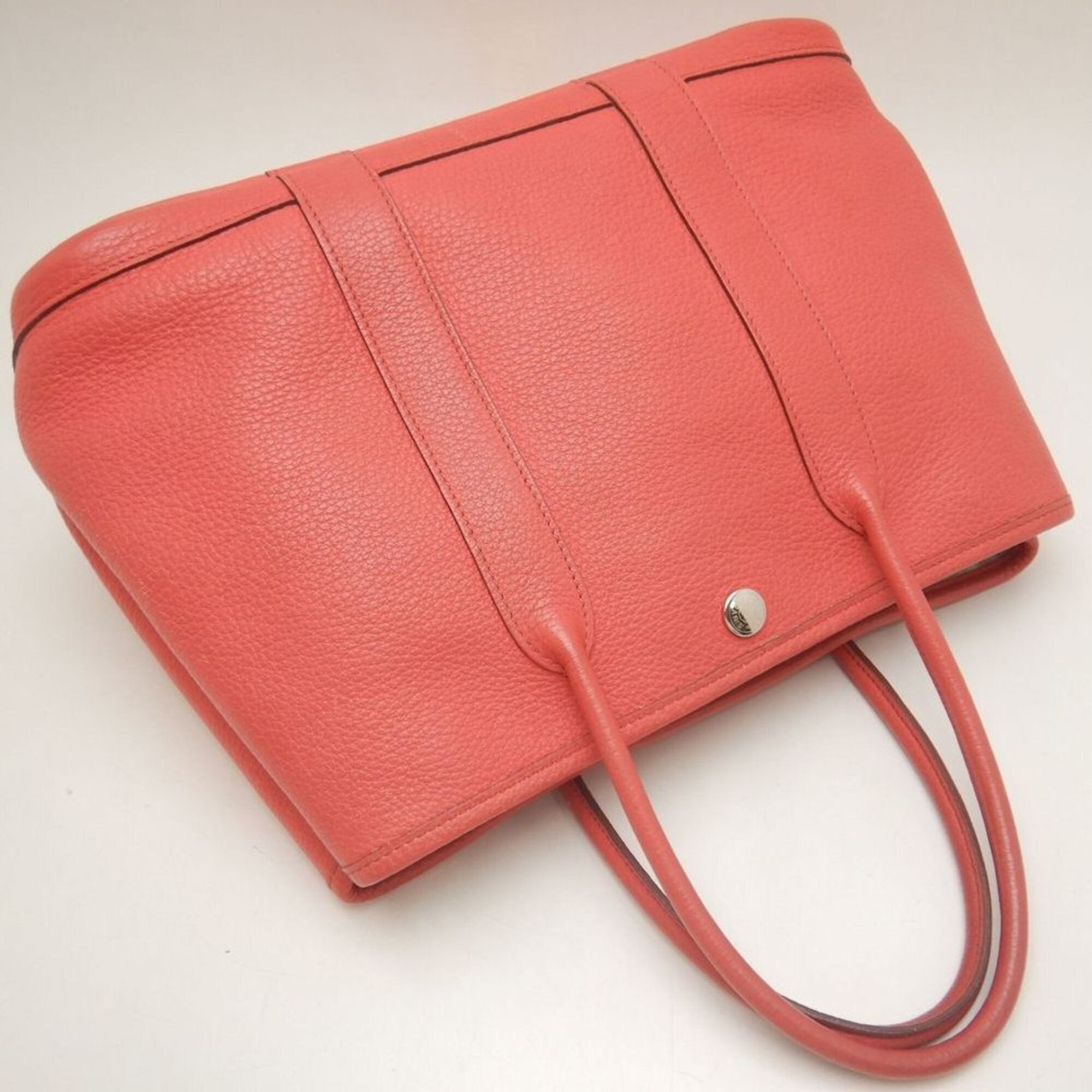 Hermes Garden Bougainvillier Negonda Leather Handbag (Pre-Owned)