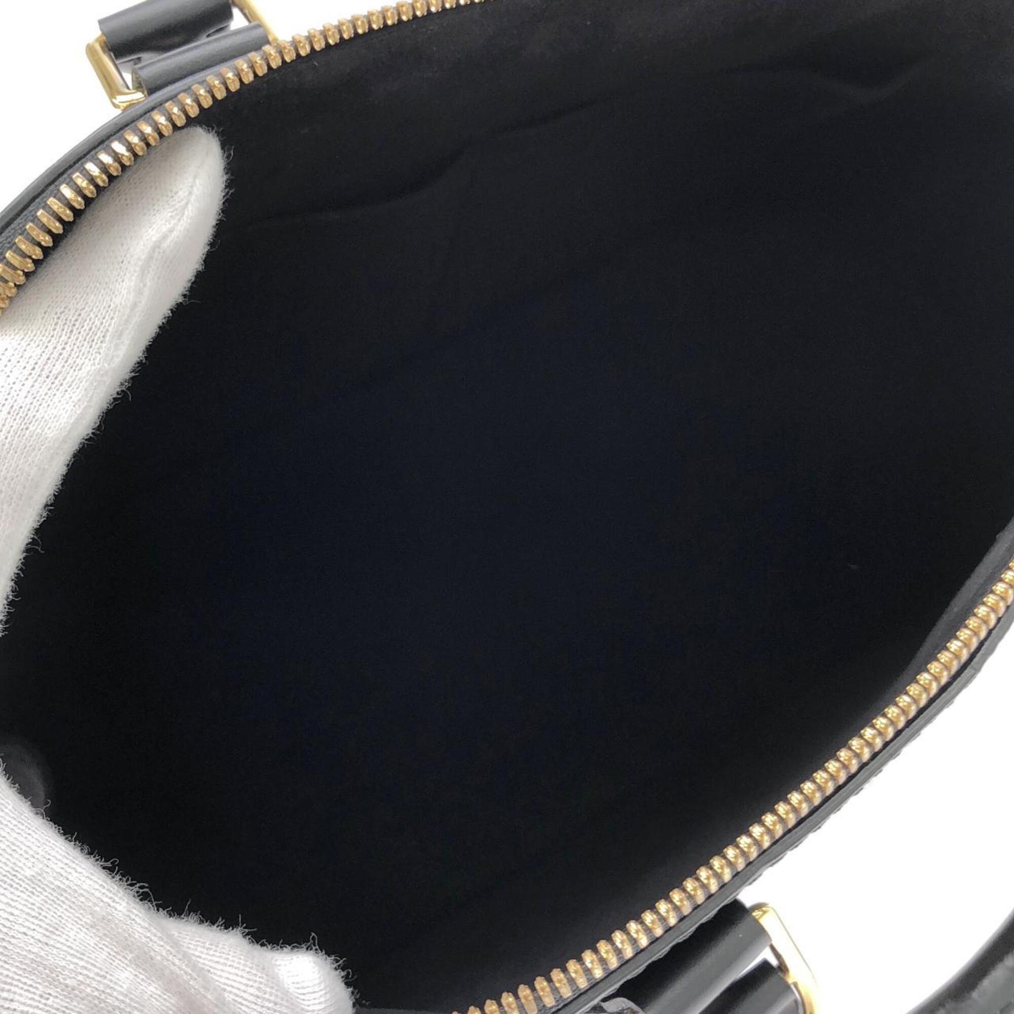 Louis Vuitton Monogram Reverse Black Coated Canvas Leather Handbag (Pre-Owned)