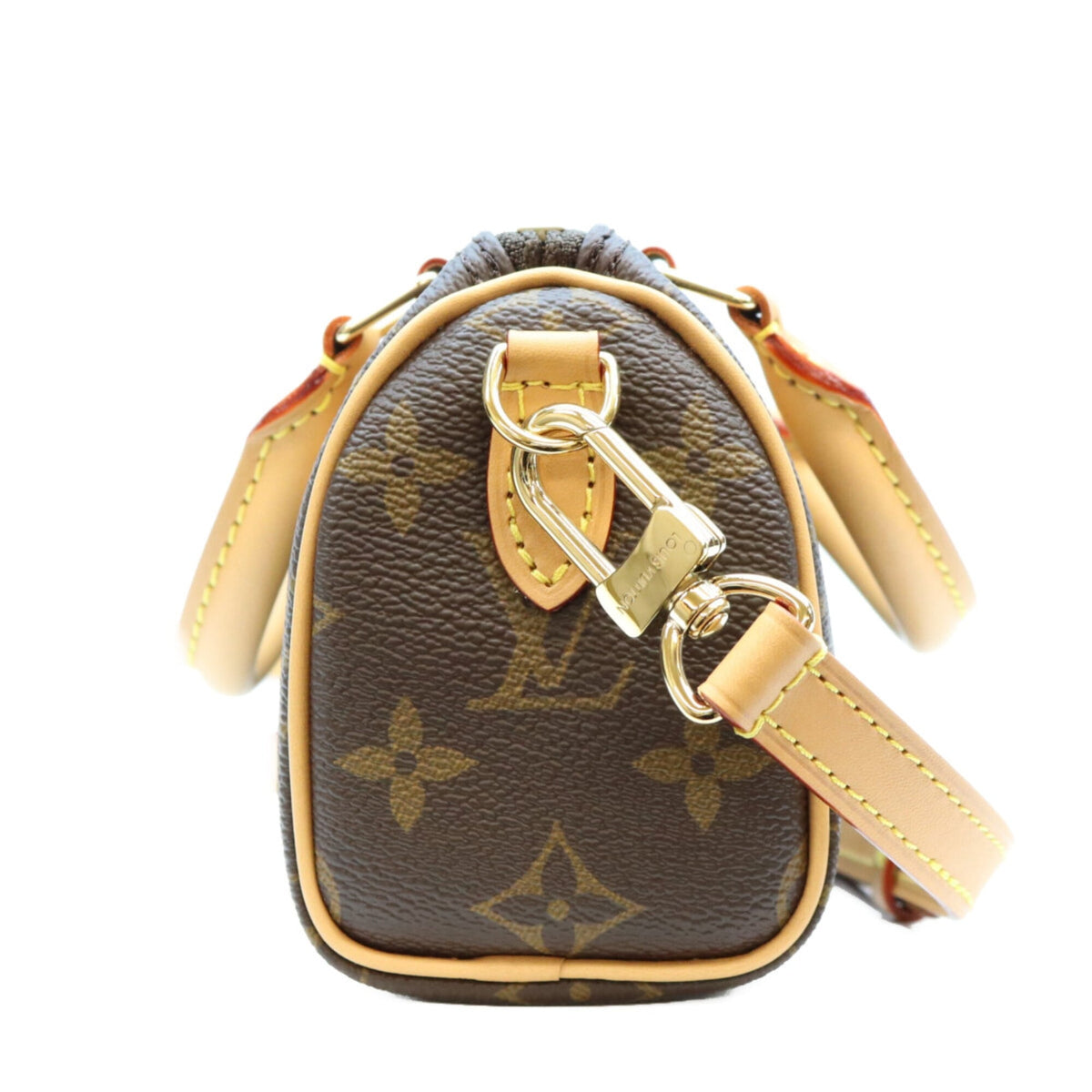 Louis Vuitton Brown Monogram Boston Bag Shoulder Bag (Pre-Owned)