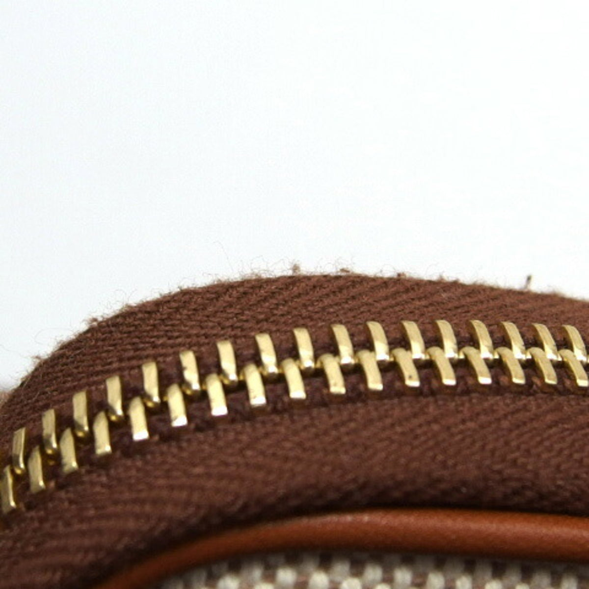 Gucci Beige Brown Canvas Leather Fanny Pack (Pre-Owned)