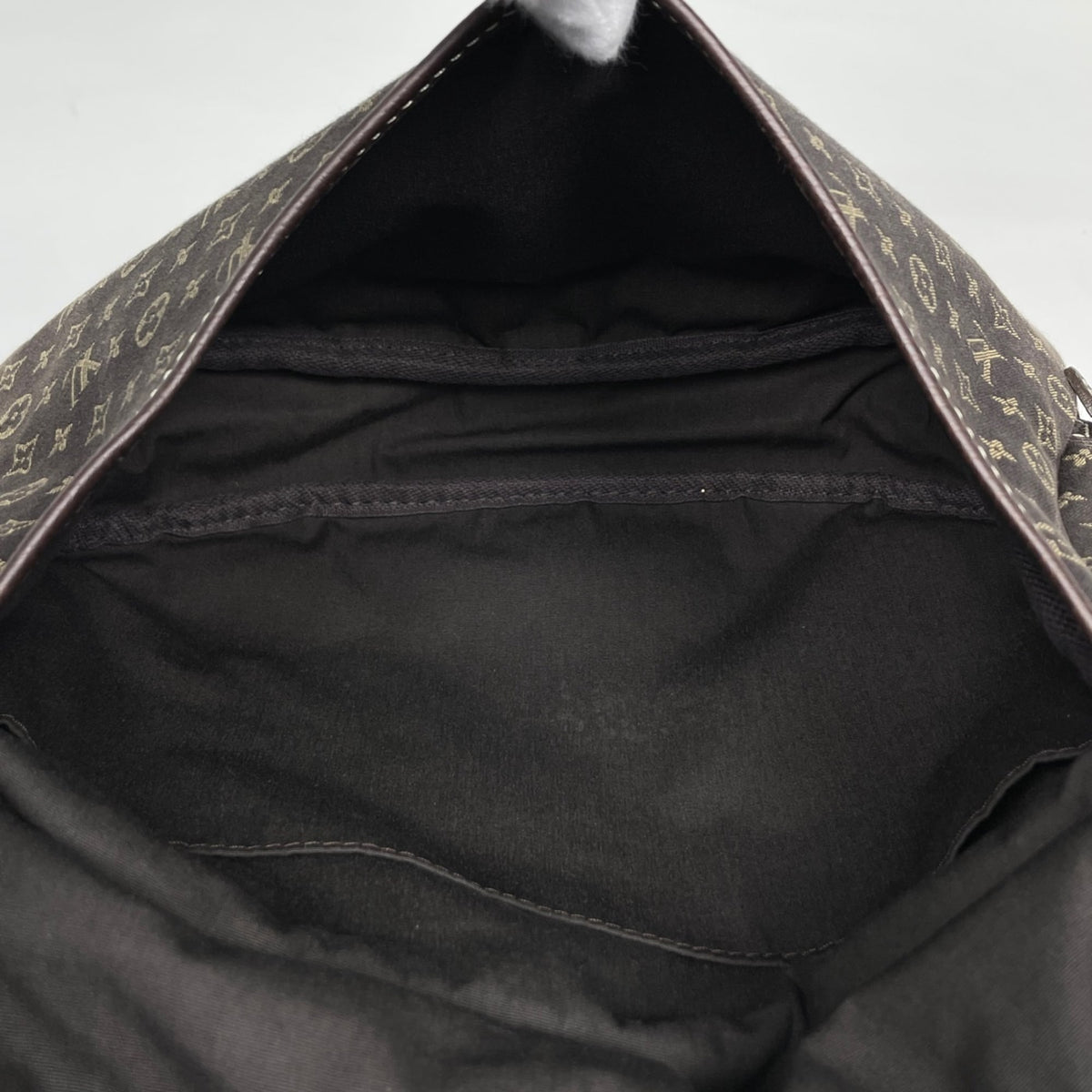 Louis Vuitton Monogram Mini Lin Brown Ebene Monogram Mini Lin Shoulder Bag (Pre-Owned)