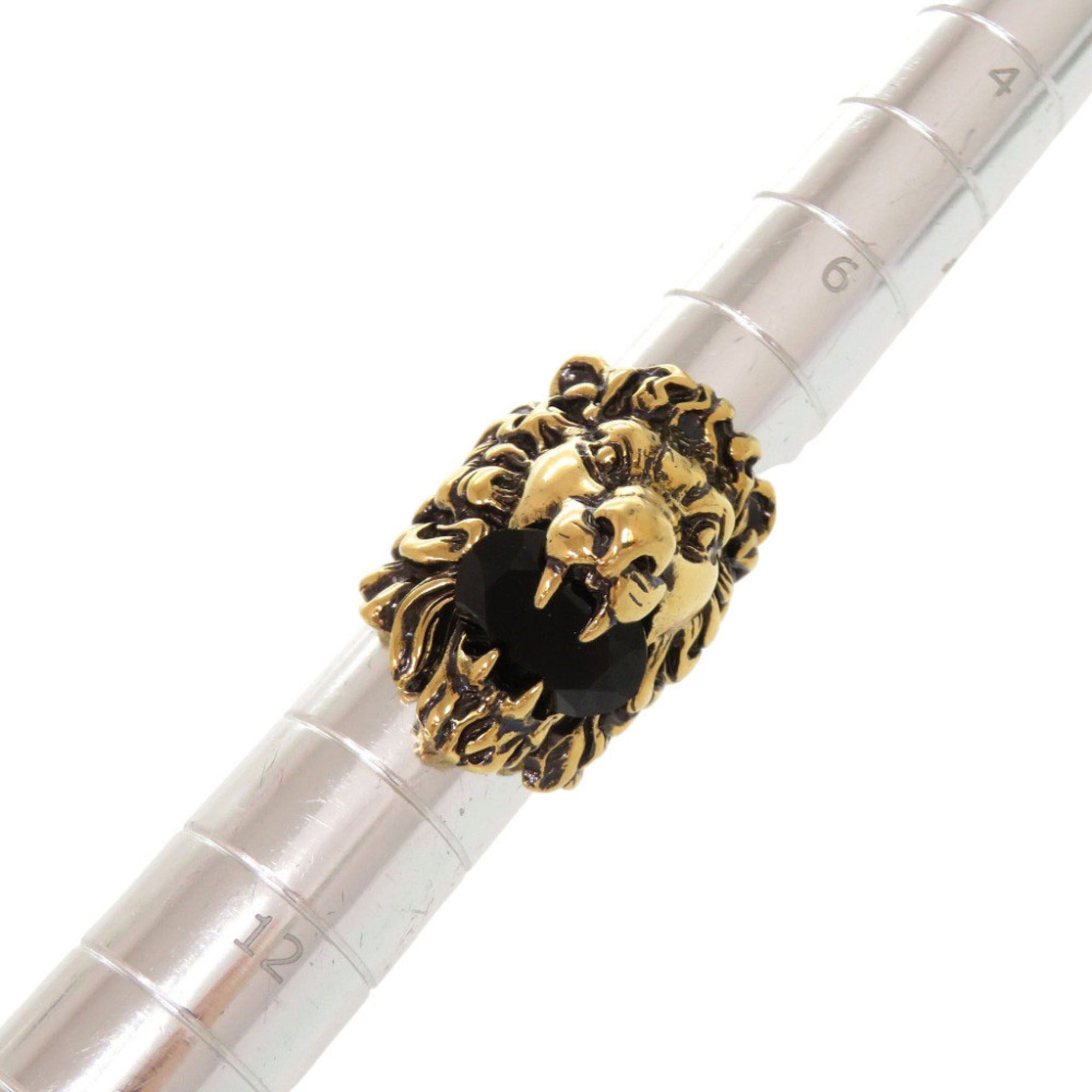 Gucci Gold Metal Band Ring (Pre-Owned)