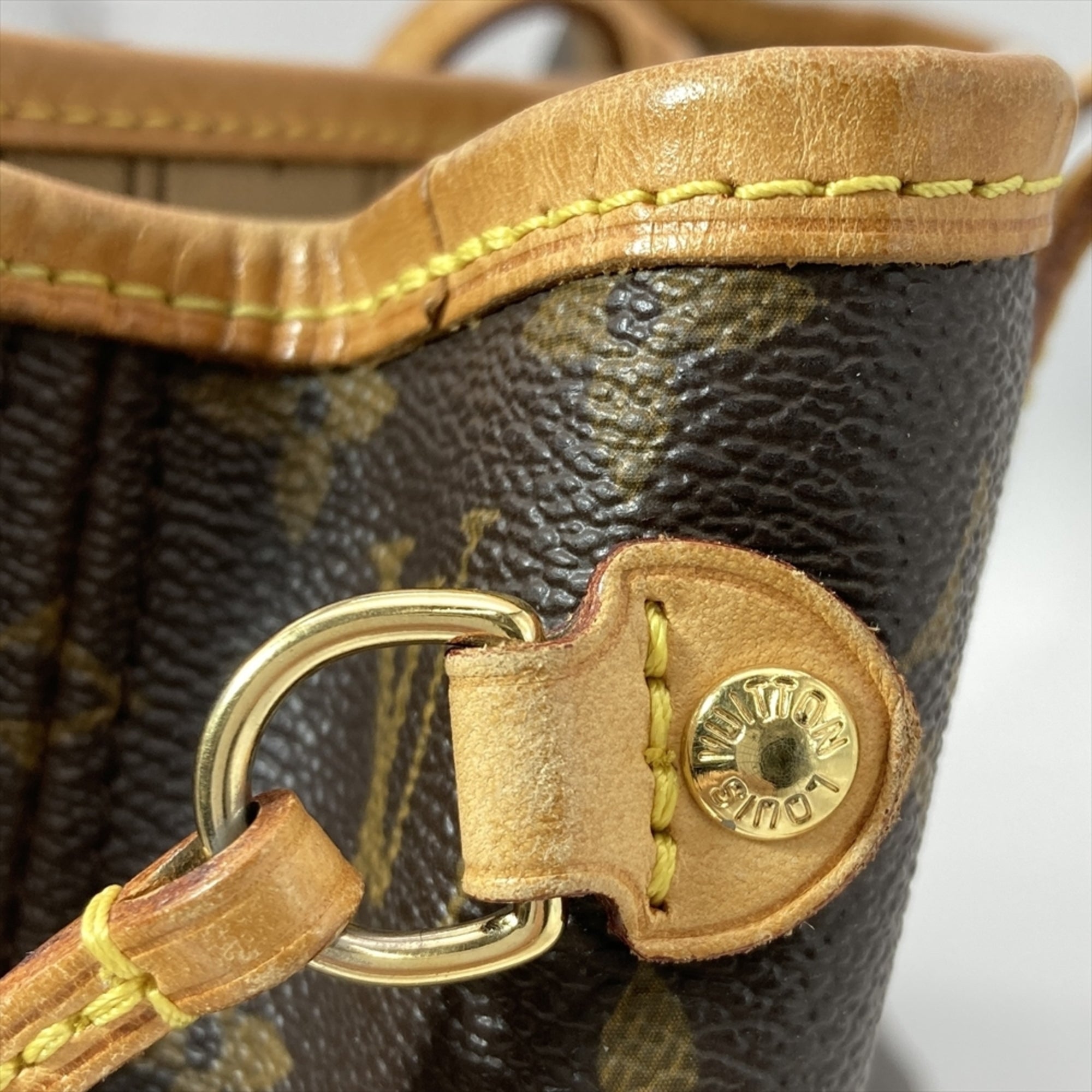 Louis Vuitton Brown Monogram Canvas Tote Bag (Pre-Owned)