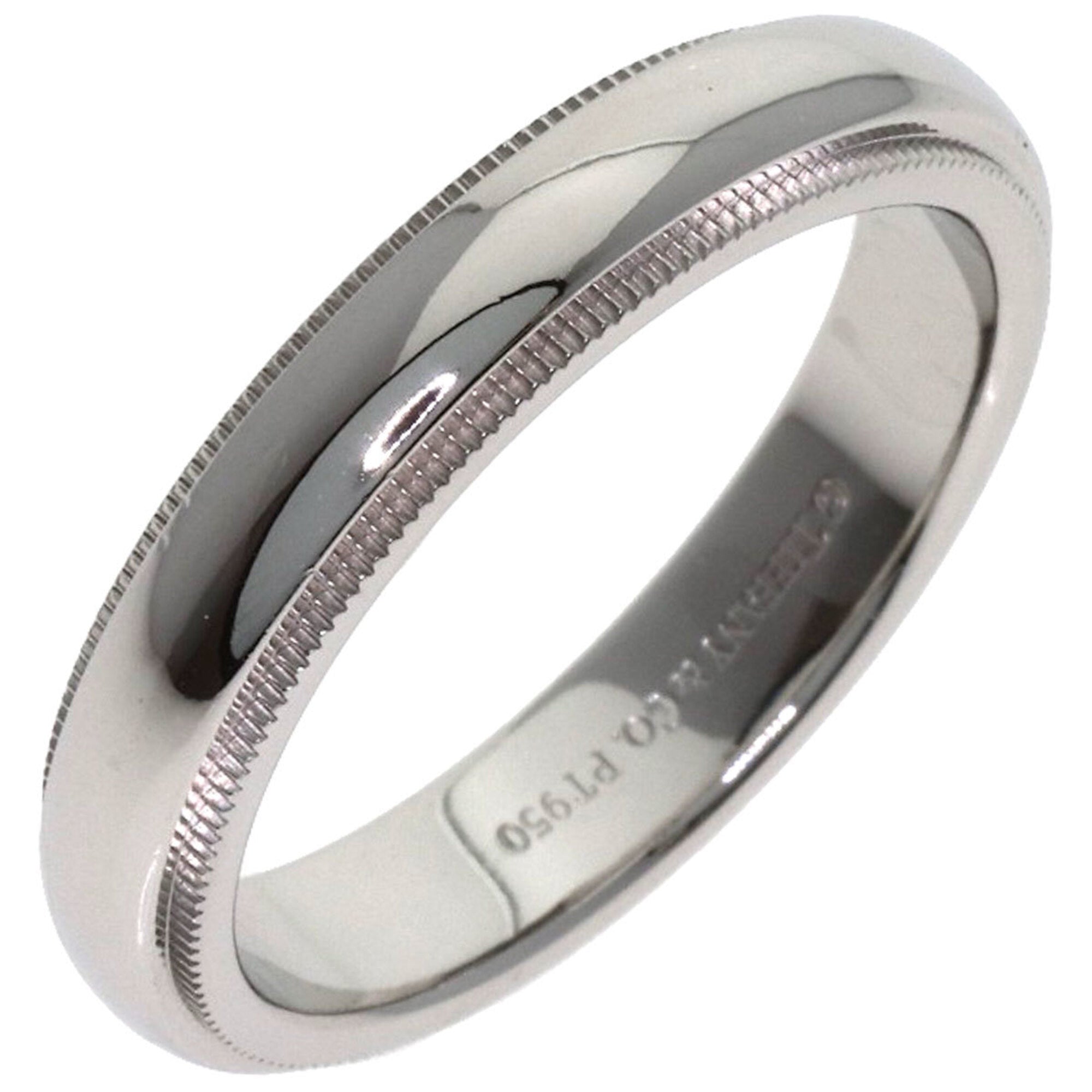 Tiffany Platinum 950 Band Ring (Pre-Owned)