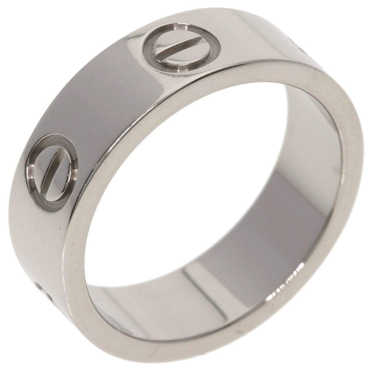 Cartier Love White Gold (18K) Band Ring (Pre-Owned)