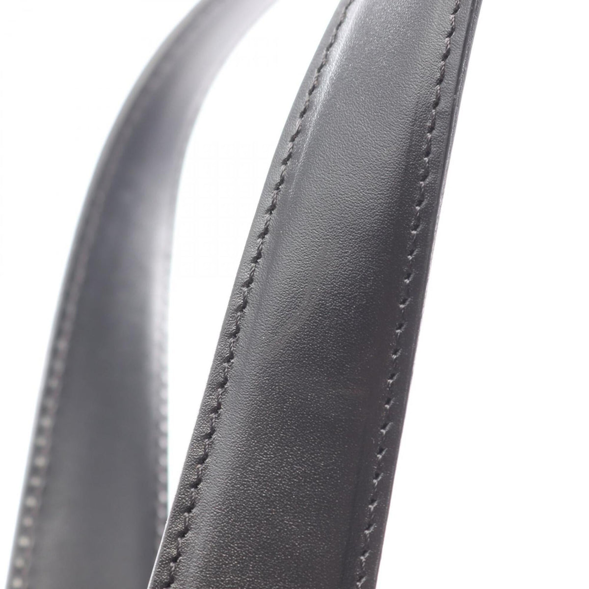 Chanel Black White Leather Nylon Canvas Handbag Tote Bag (Pre-Owned)