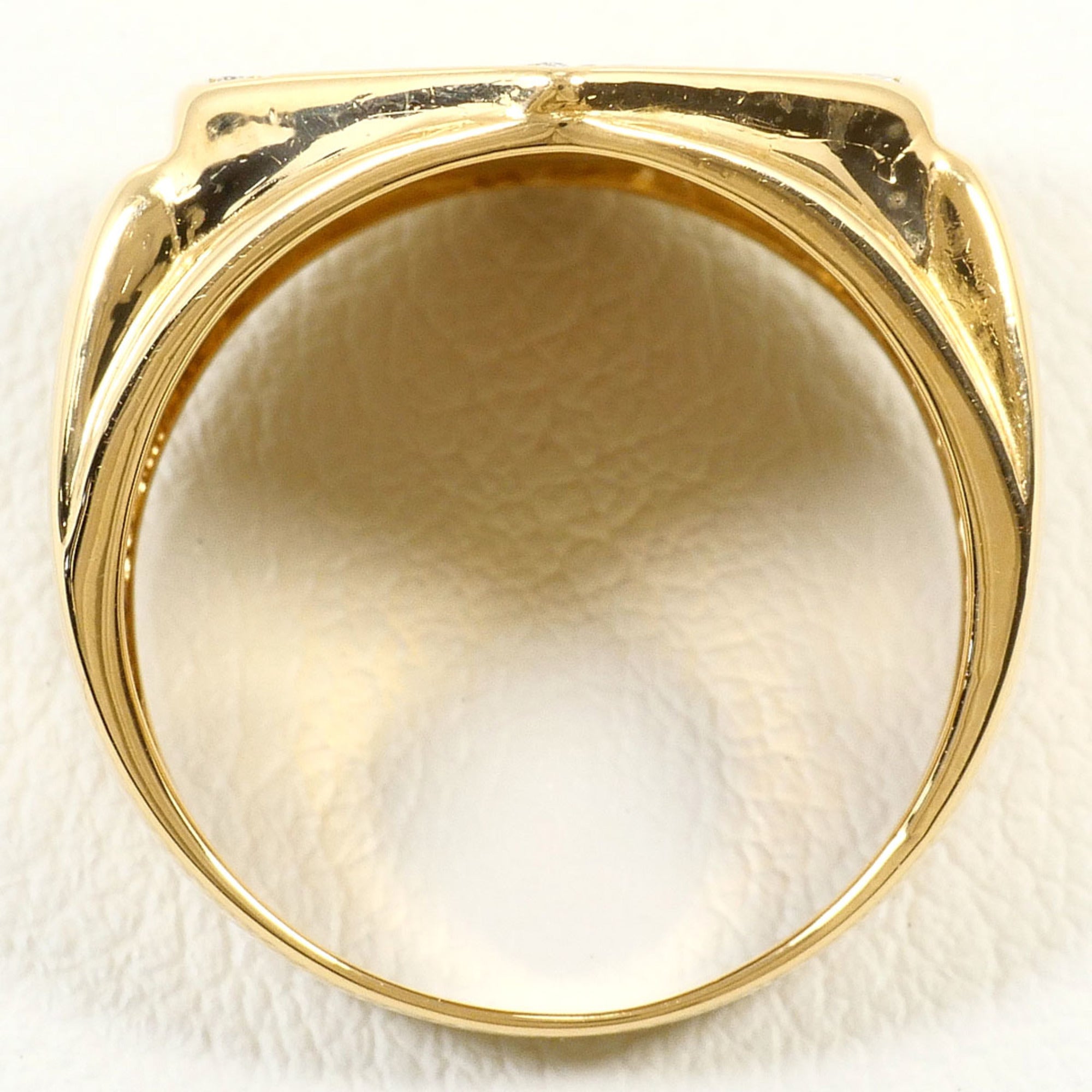 Unbranded Yellow Gold Yellow Gold (18K) Yellow Gold Band Ring (Pre-Owned)
