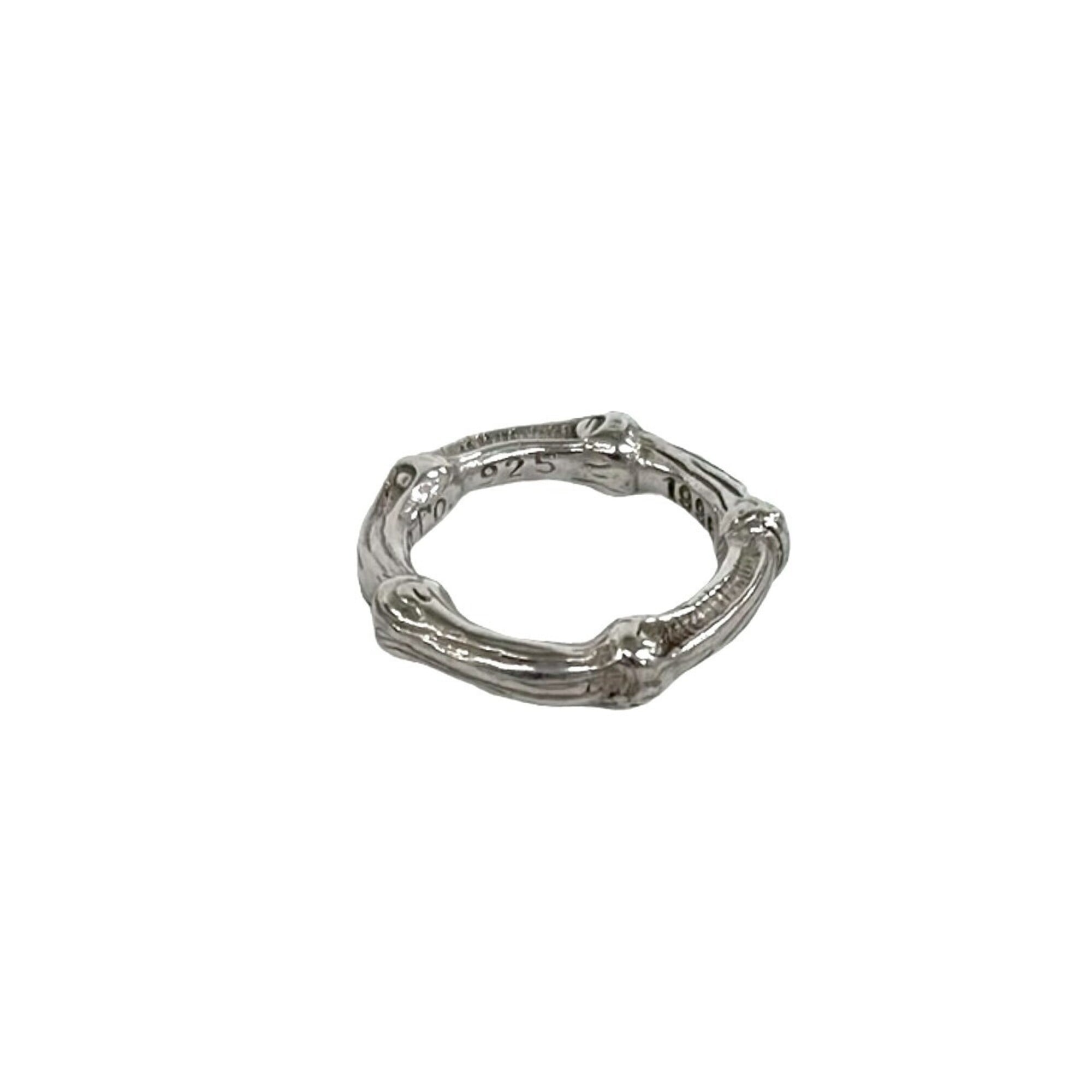 Tiffany Silver Silver 925 Band Ring (Pre-Owned)