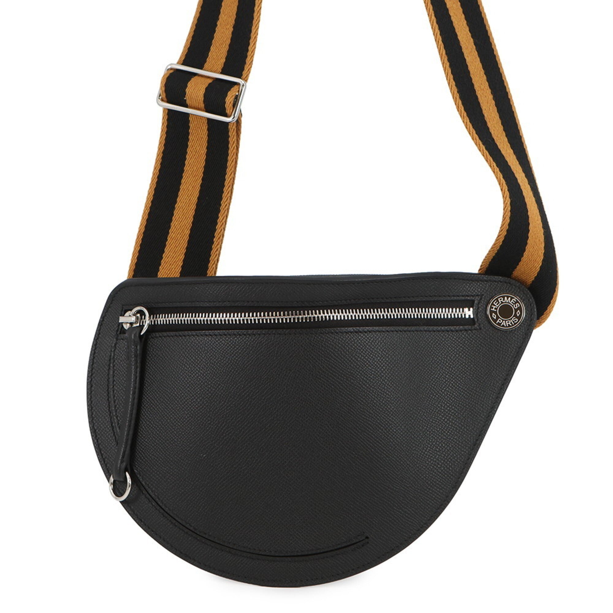 Hermes Black Epsom Leather Shoulder Bag (Pre-Owned)