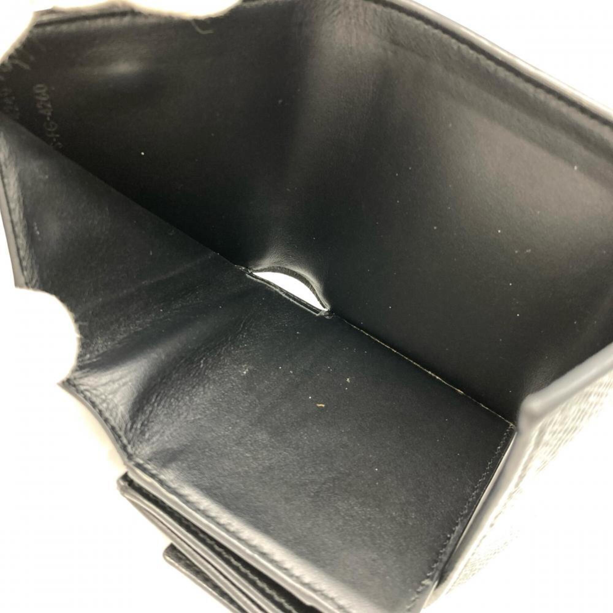 Celine Black Leather Wallet (Tri-Fold) (Pre-Owned)