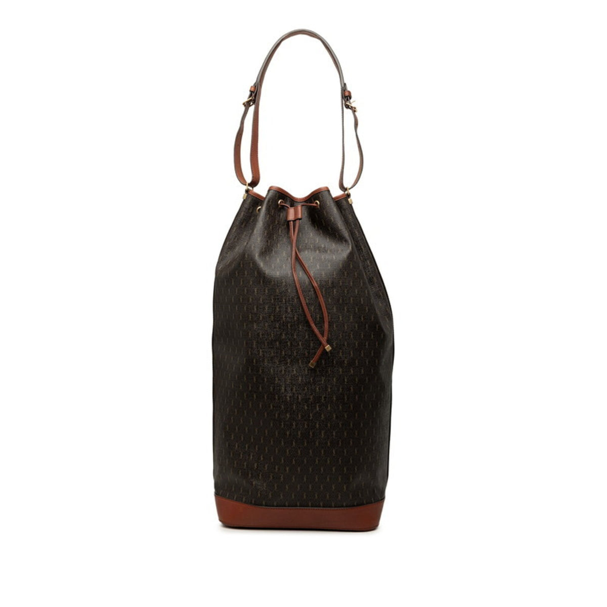 Saint Laurent Brown Pvc Leather Shoulder Bag (Pre-Owned)