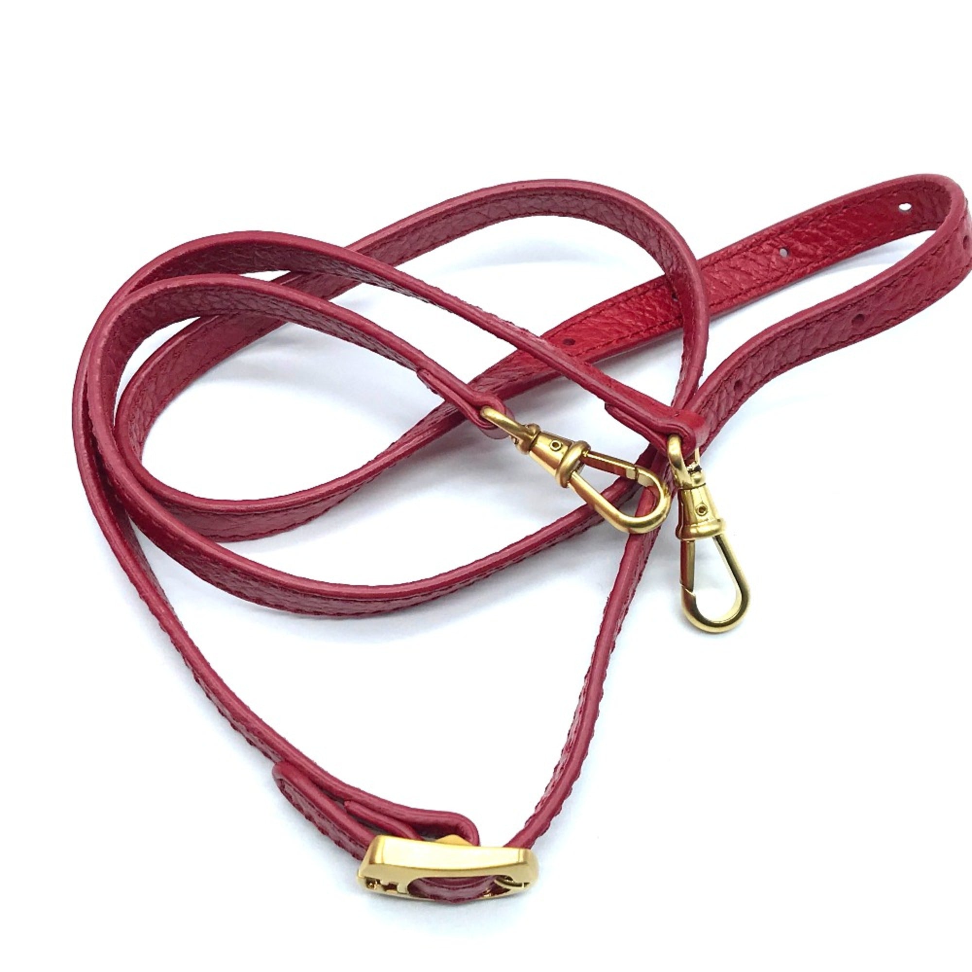 Fendi Red Leather Handbag (Pre-Owned)