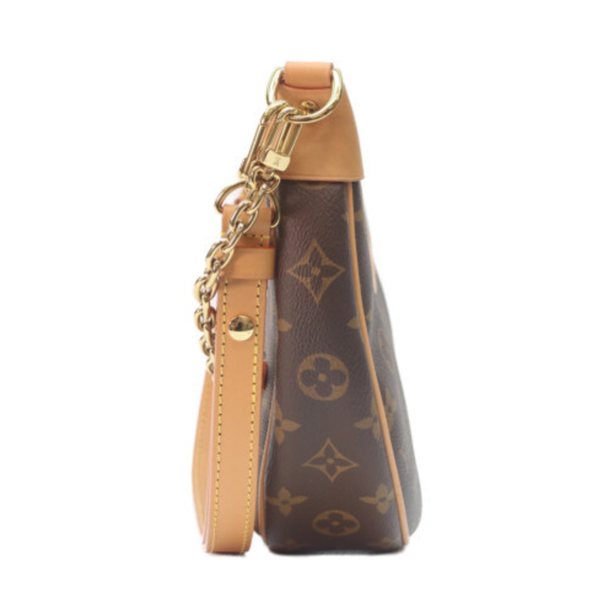 Louis Vuitton Beige Monogram Shoulder Bag (Pre-Owned)