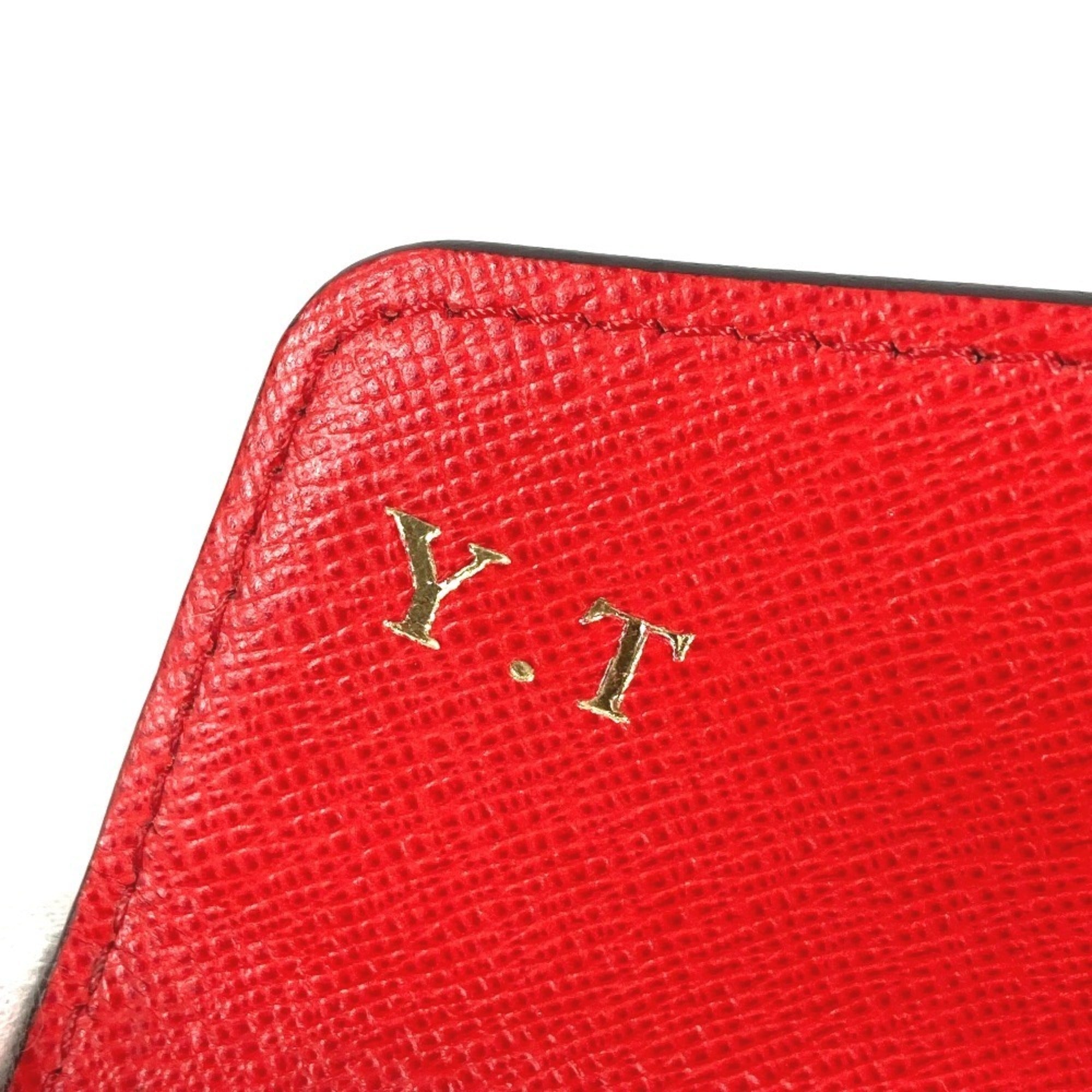 Louis Vuitton Brown Coquelicots Galle Monogram Monogram Long Wallet (Bi-Fold) (Pre-Owned)