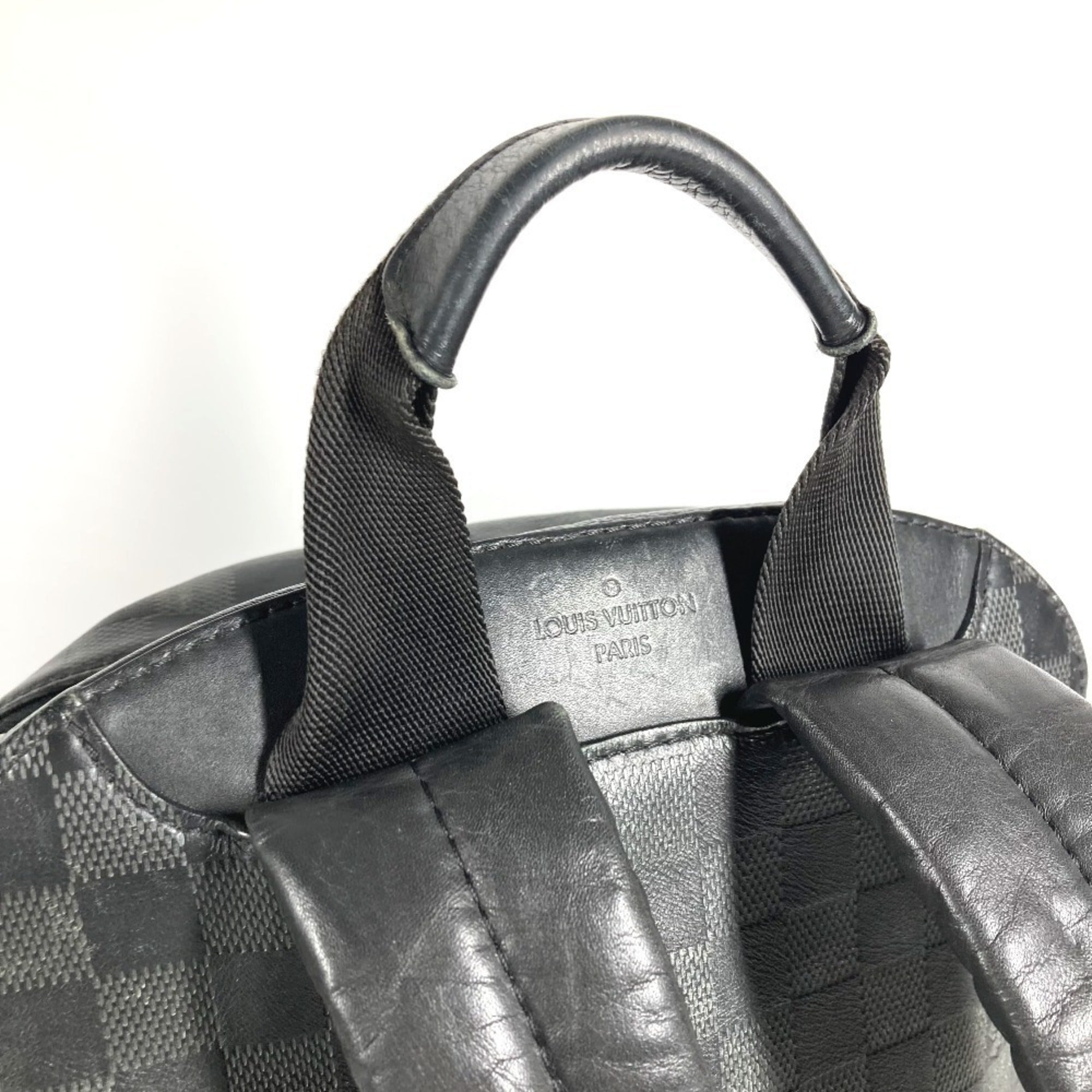 Louis Vuitton Black Damier Infini Leather Backpack (Pre-Owned)