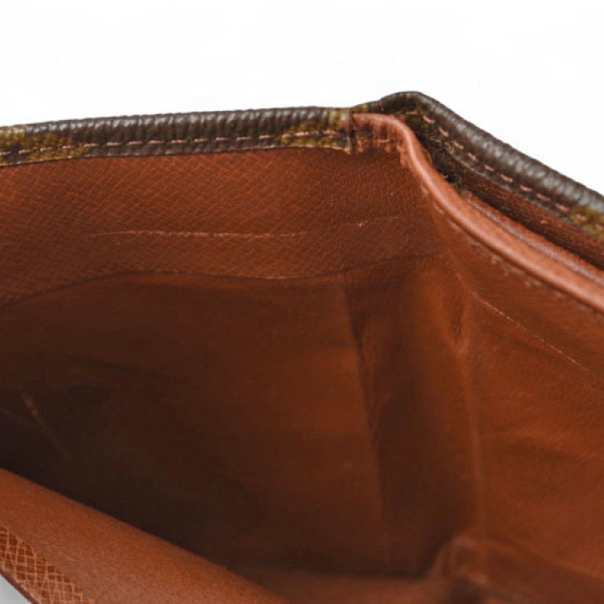 Louis Vuitton Brown Coated Canvas Wallet (Bi-Fold) (Pre-Owned)