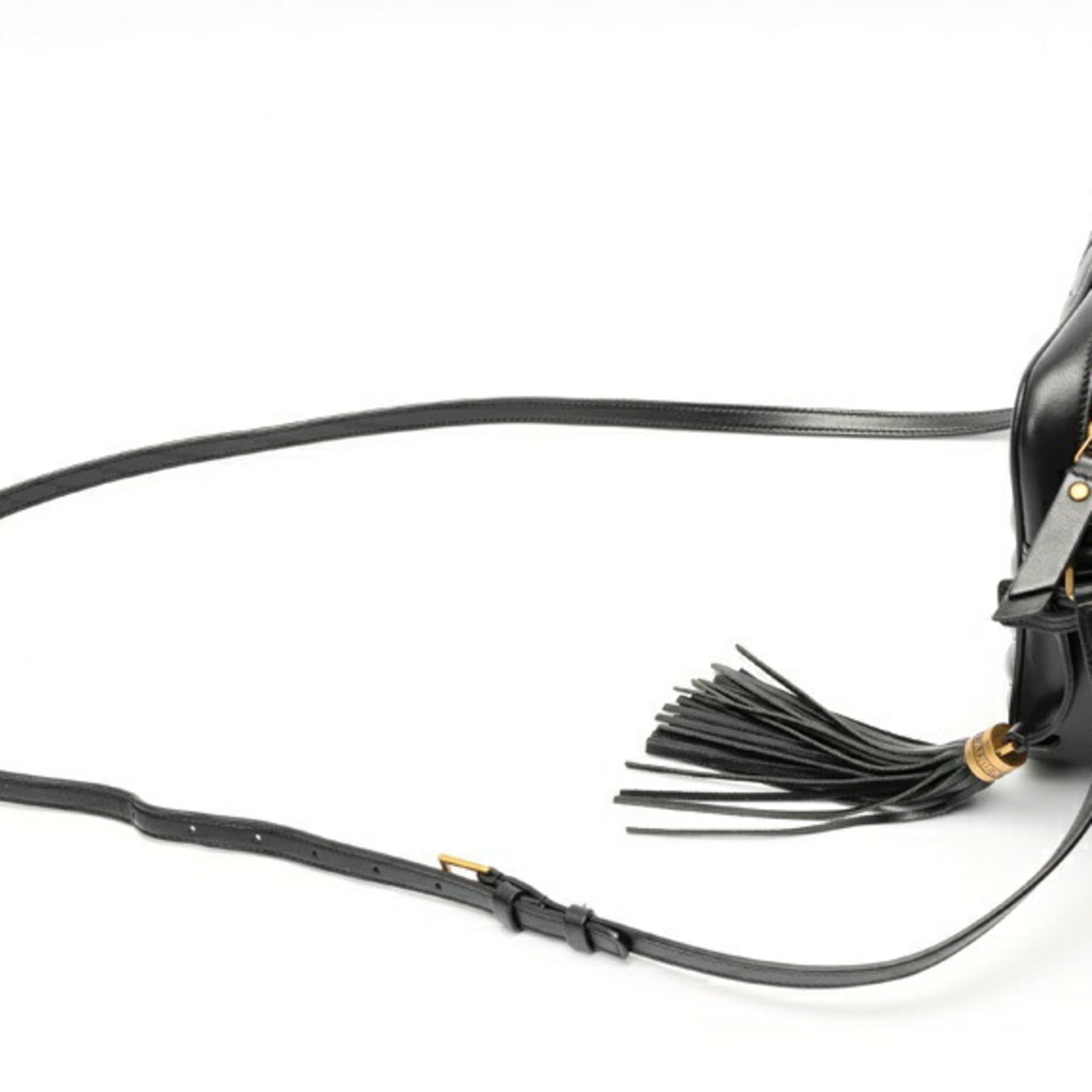 Saint Laurent Black Quilting Shoulder Bag (Pre-Owned)