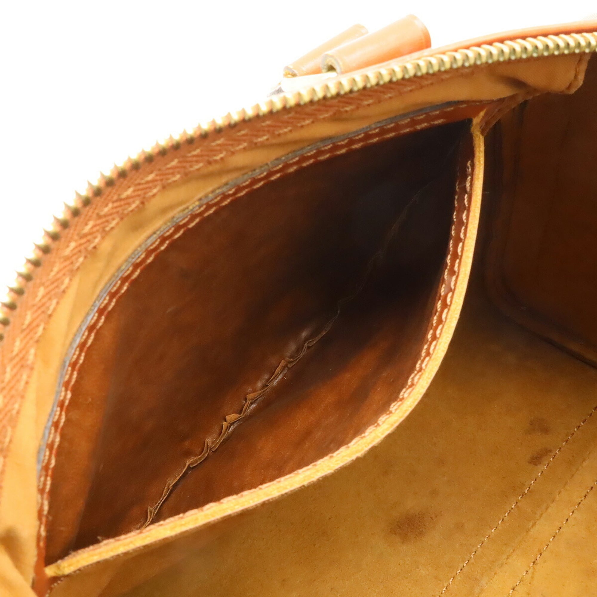 Louis Vuitton Epi Kenyan Brown Epi Leather Handbag (Pre-Owned)