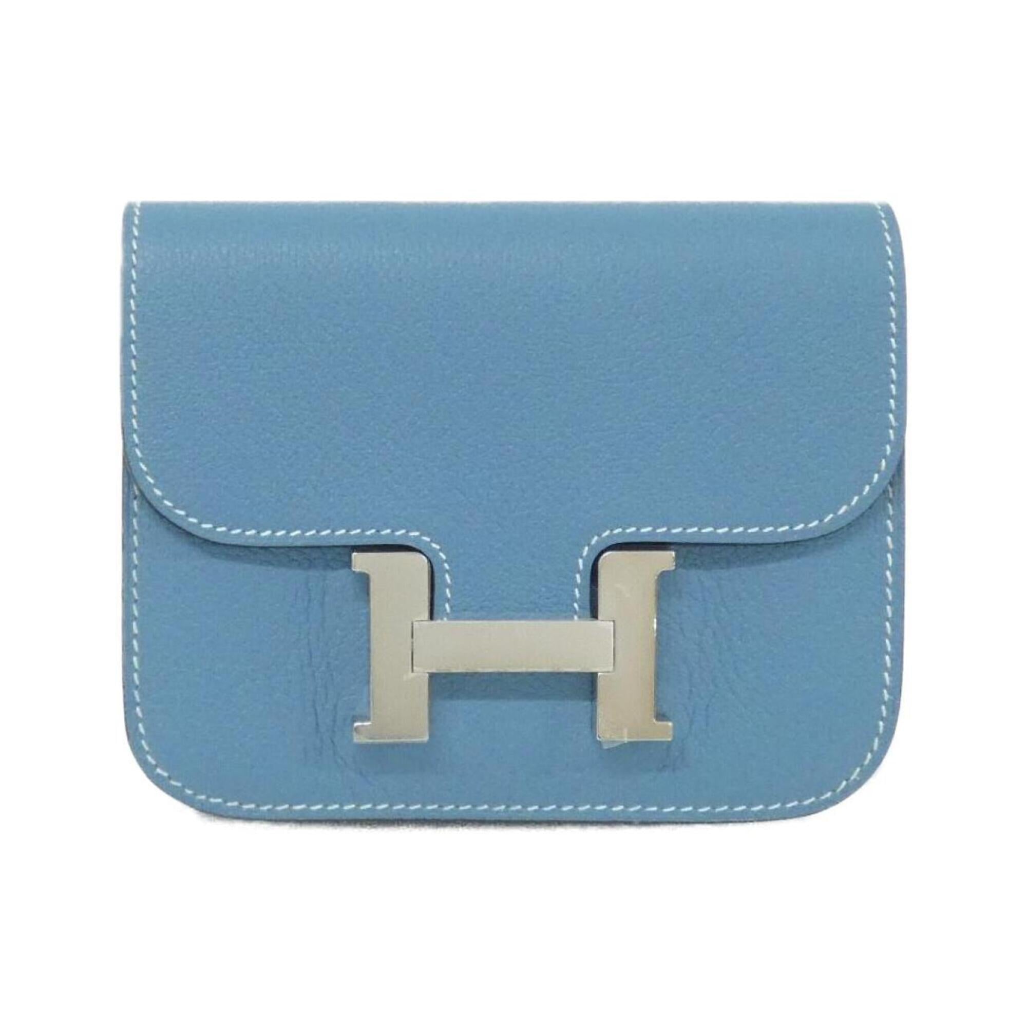 Hermes Blue Jean Wallet (Bi-Fold) (Pre-Owned)