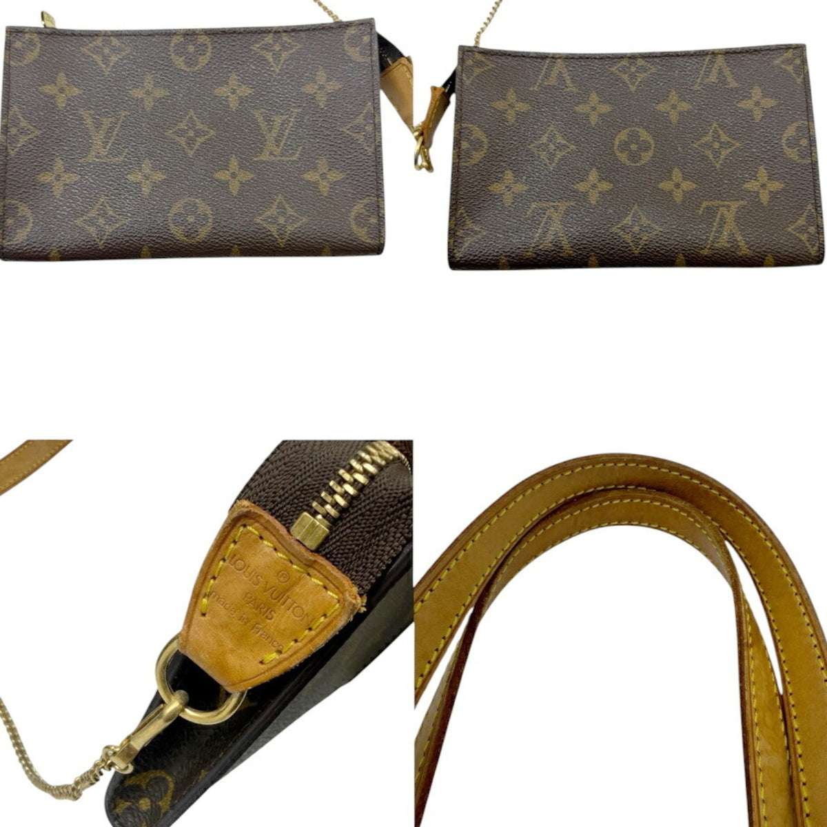 Louis Vuitton Brown Monogram Monogram Shoulder Bag Tote Bag (Pre-Owned)