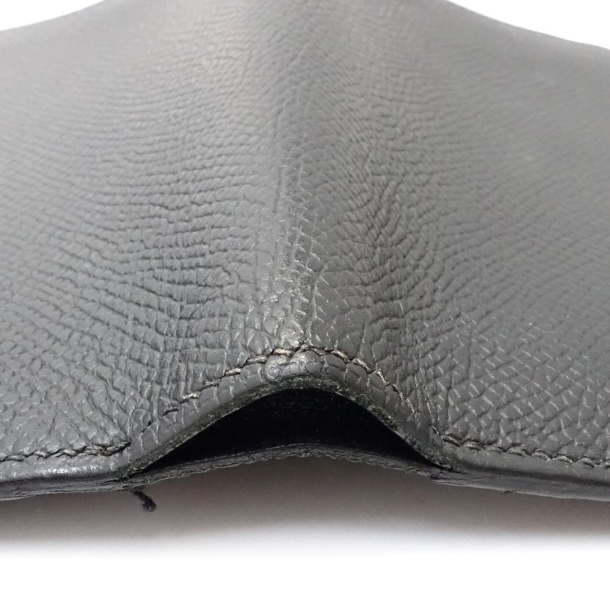 Hermes Black Epsom Leather Wallet (Bi-Fold) (Pre-Owned)