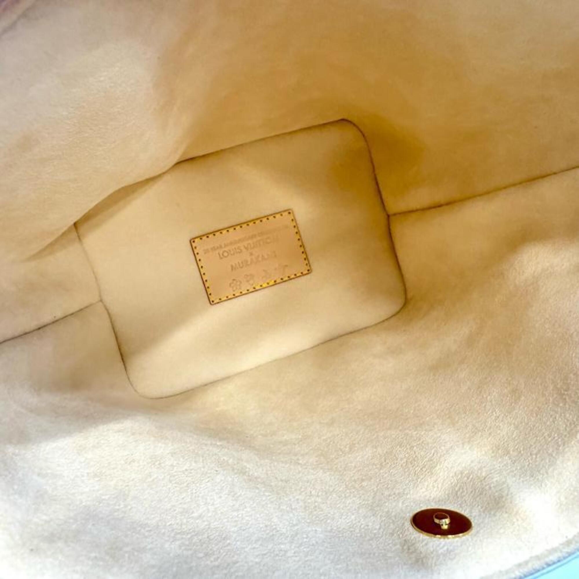 Louis Vuitton Monogram Multi-Color White Monogram Pouch Shoulder Bag (Pre-Owned)