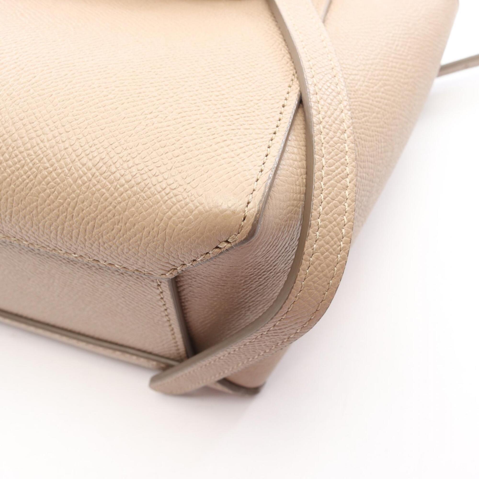 Celine Beige Leather Handbag (Pre-Owned)