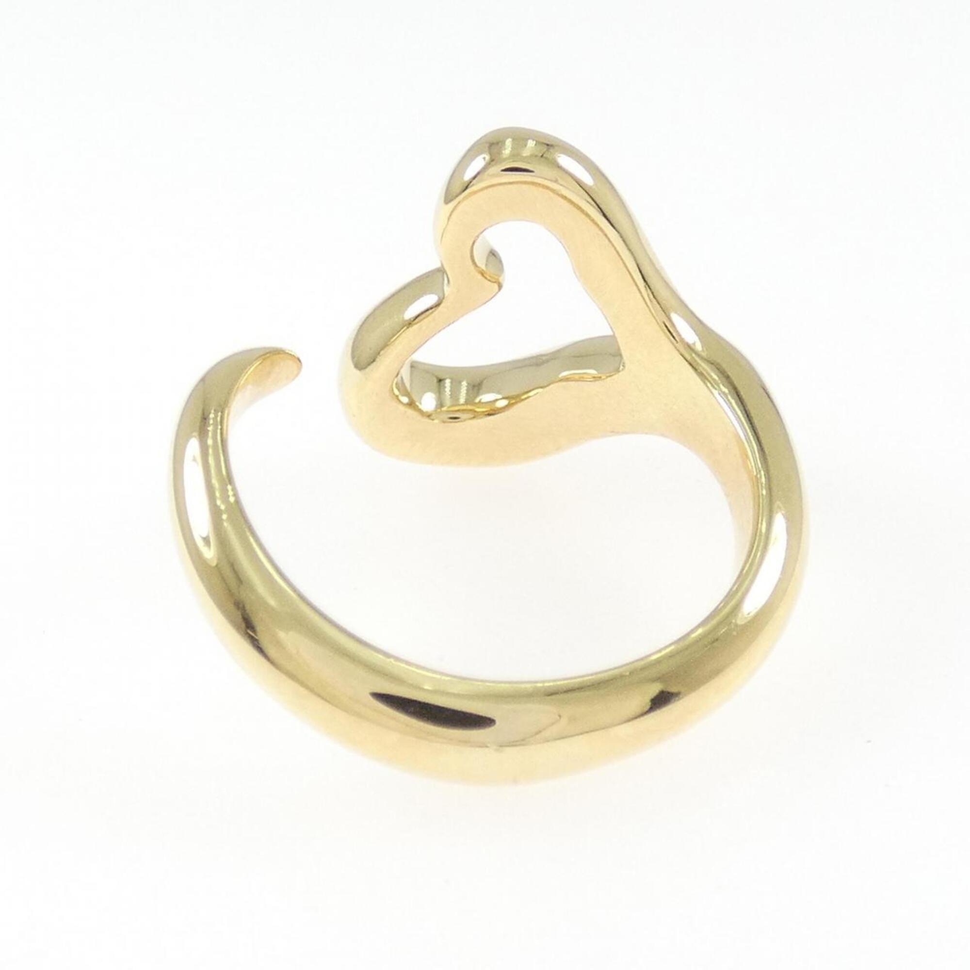 Tiffany Open Heart Yellow Gold (18K) Band Ring (Pre-Owned)
