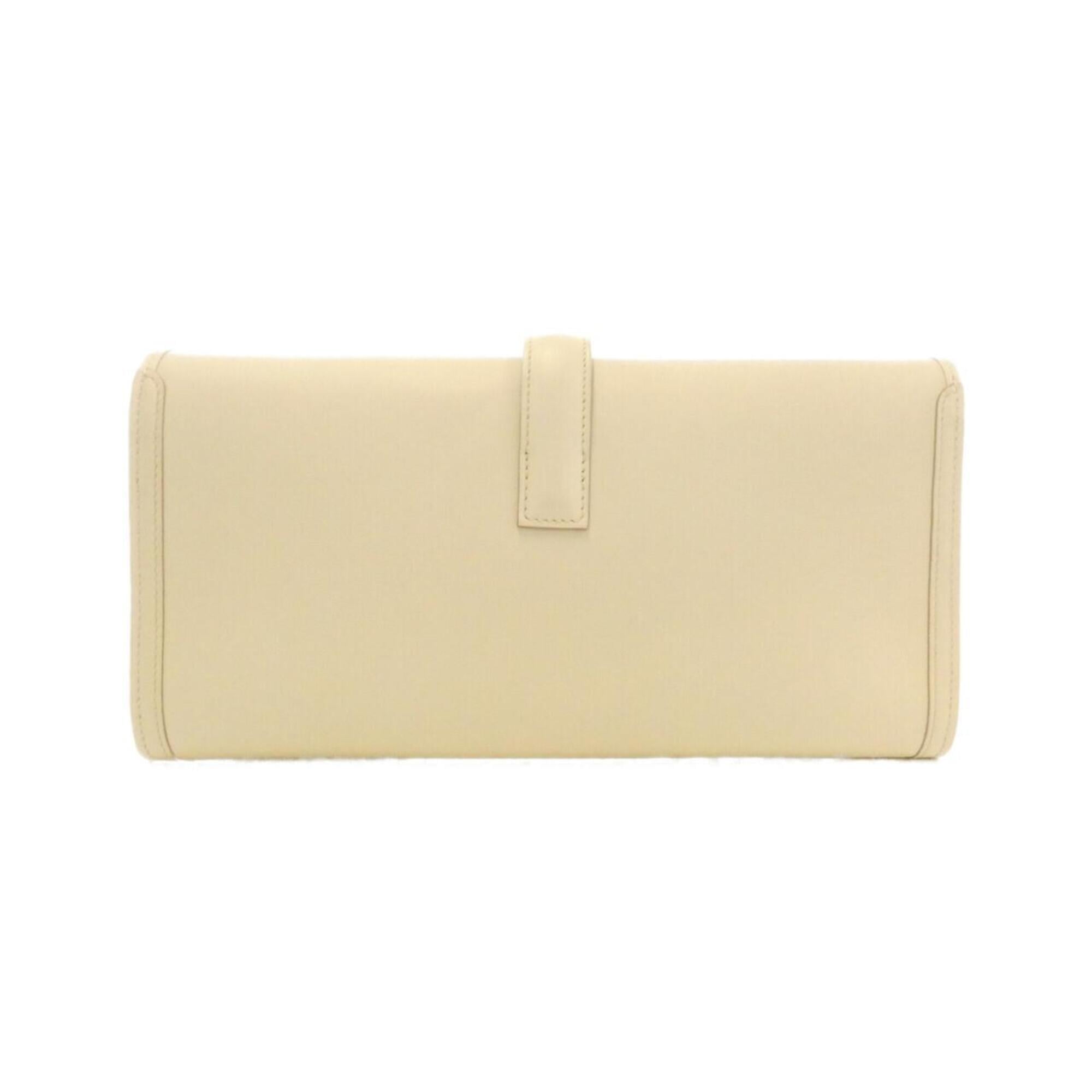 Hermes White Swift Leather Handbag (Pre-Owned)