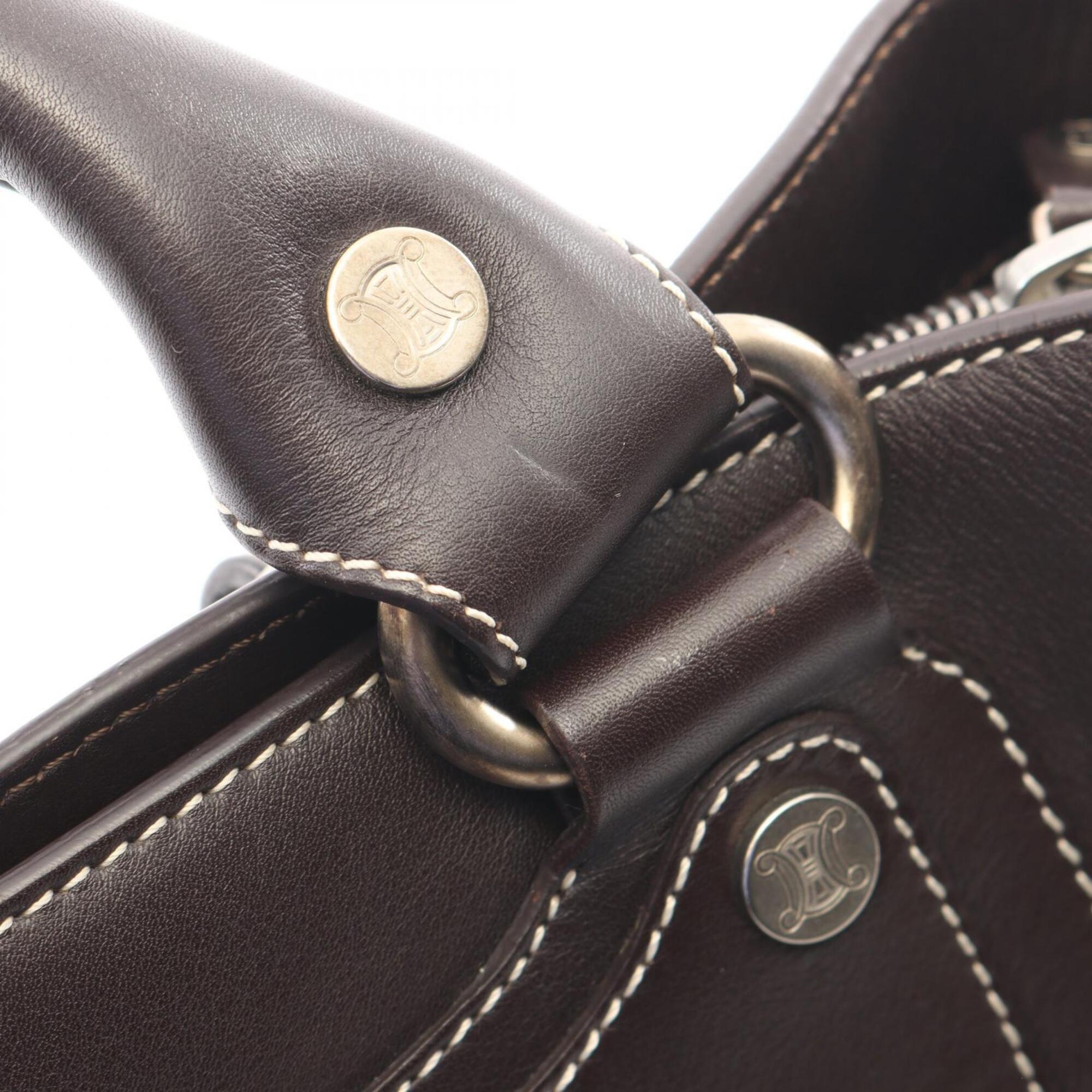 Celine Brown Leather Handbag (Pre-Owned)
