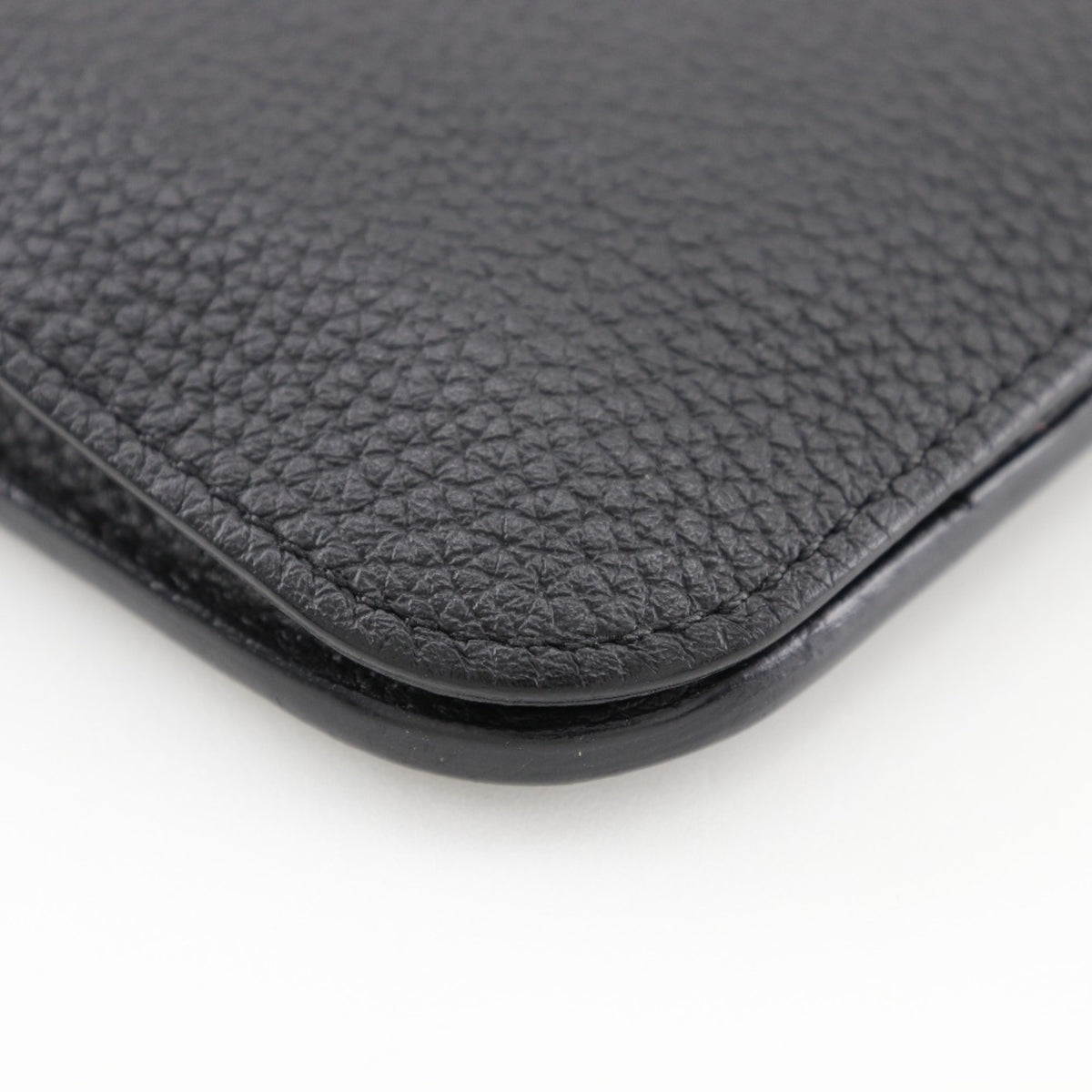 Hermes Black Togo Leather Wallet (Bi-Fold) (Pre-Owned)