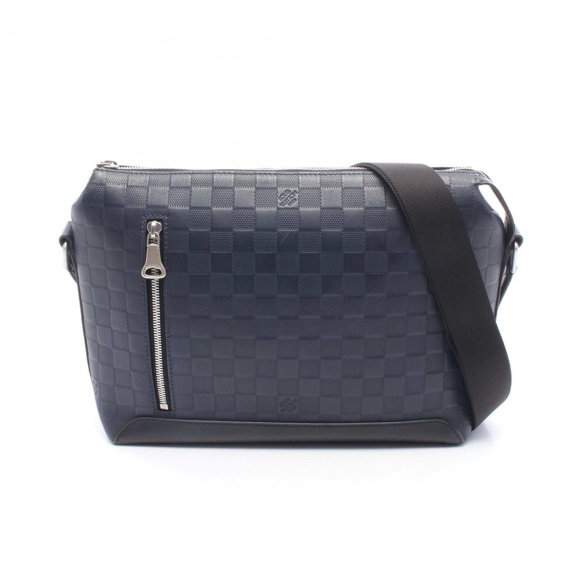 Louis Vuitton Black Infini Navy Damier Infini Handbag Shoulder Bag (Pre-Owned)