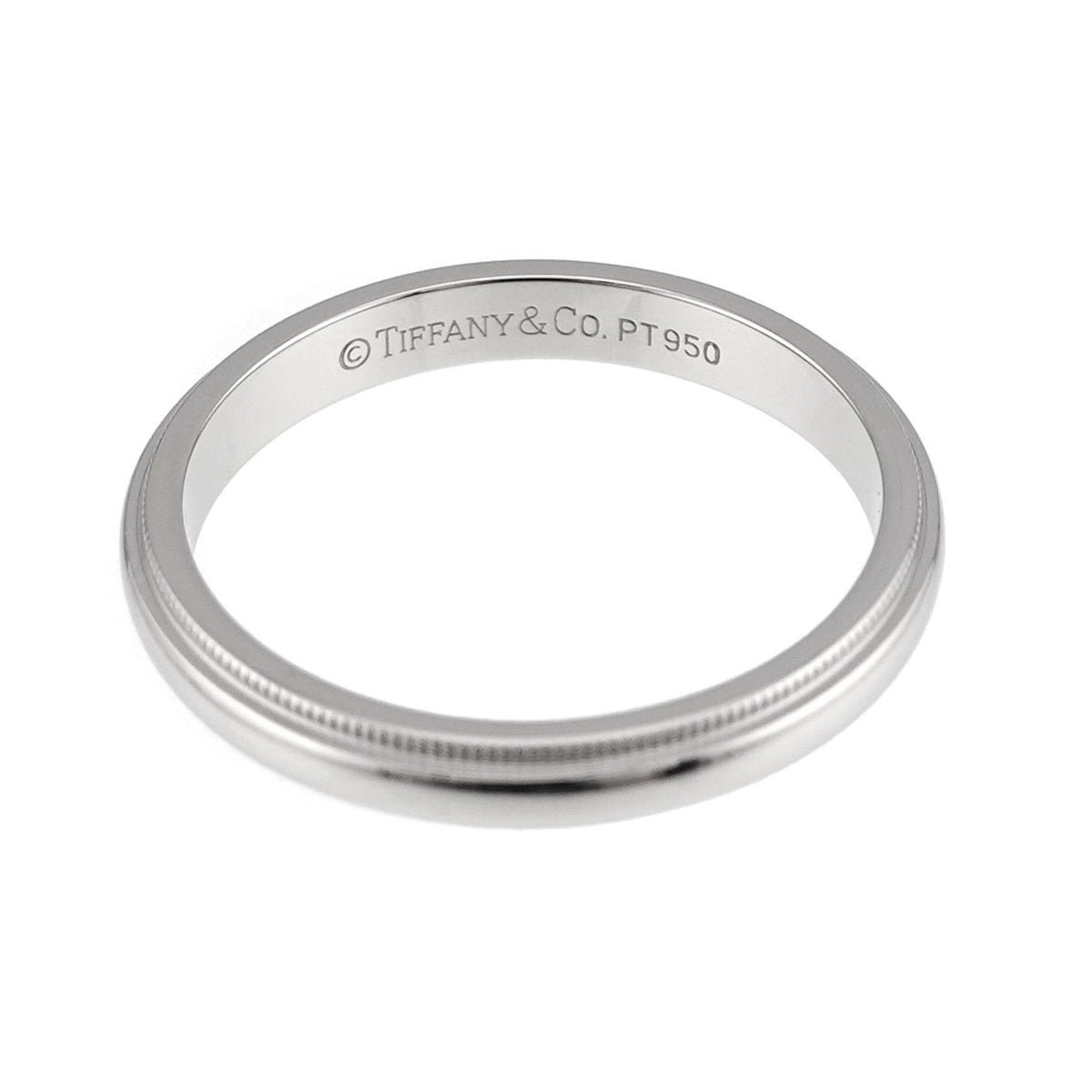 Tiffany Platinum 950 Band Ring (Pre-Owned)