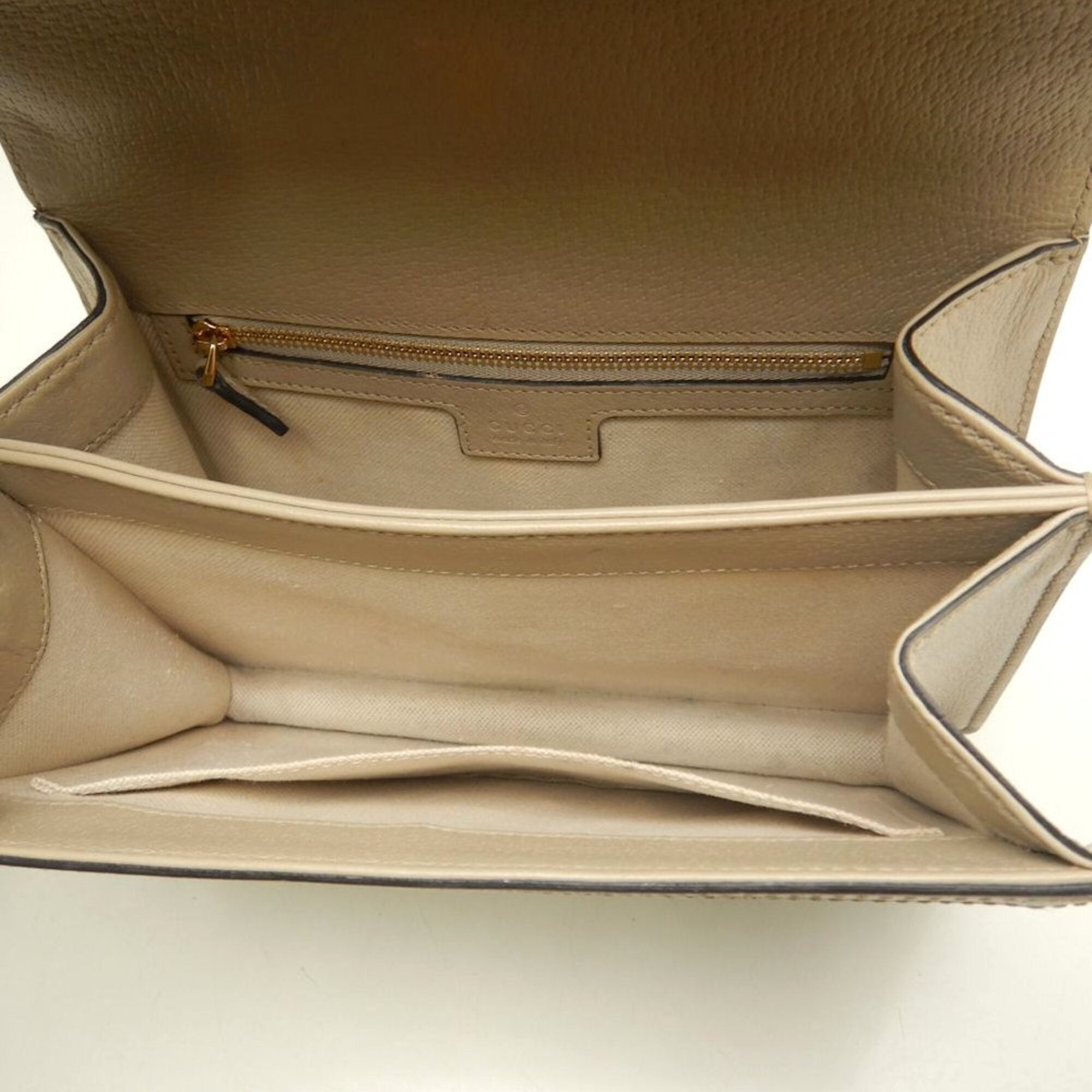 Gucci Beige Gg Supreme Handbag (Pre-Owned)