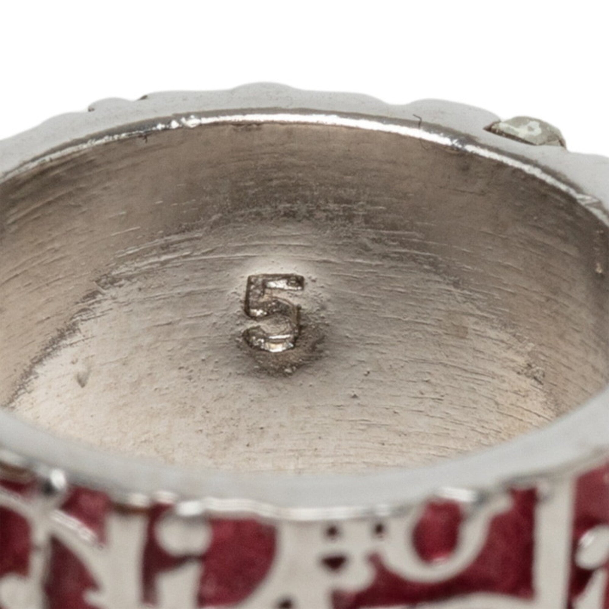Christian Dior Metal Band Ring (Pre-Owned)