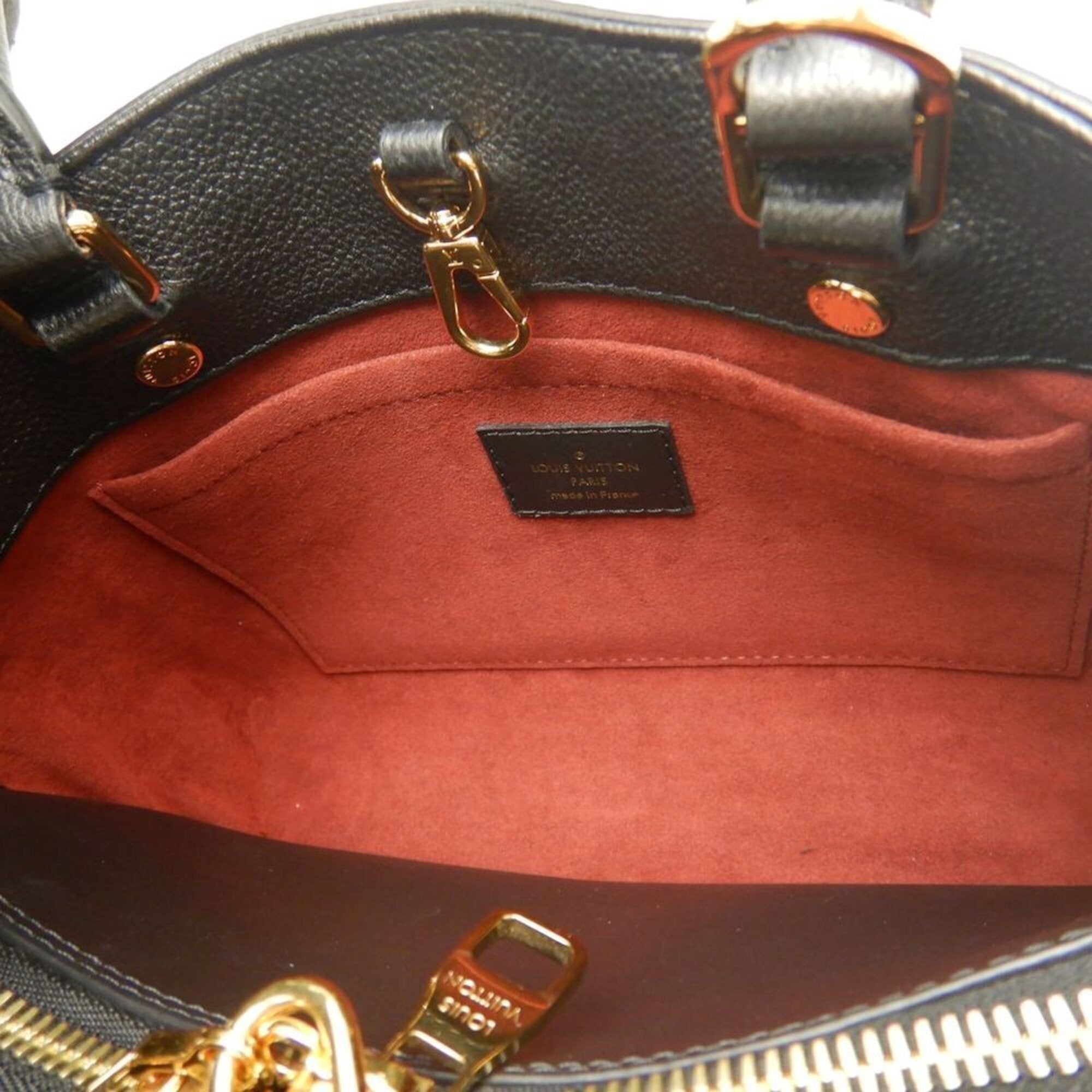 Louis Vuitton Monogram Noir Monogram Empreinte Handbag (Pre-Owned)