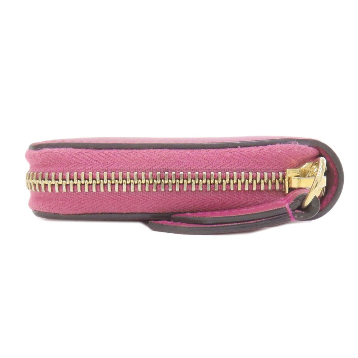 Gucci Pink Leather Long Wallet (Bi-Fold) (Pre-Owned)
